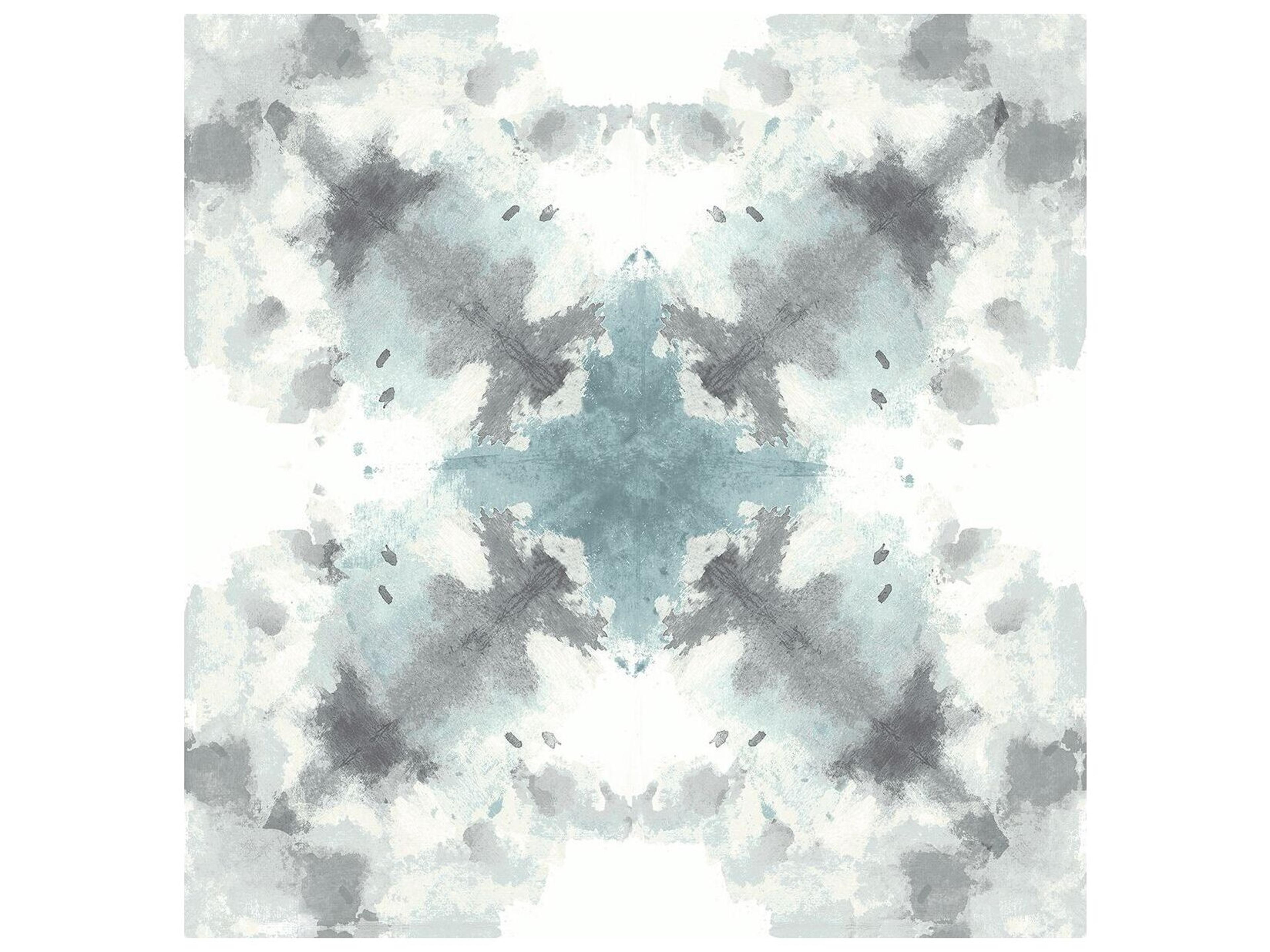 Brewster Home Fashions A-street Prints Mysterious Teal Abstract Wallpaper