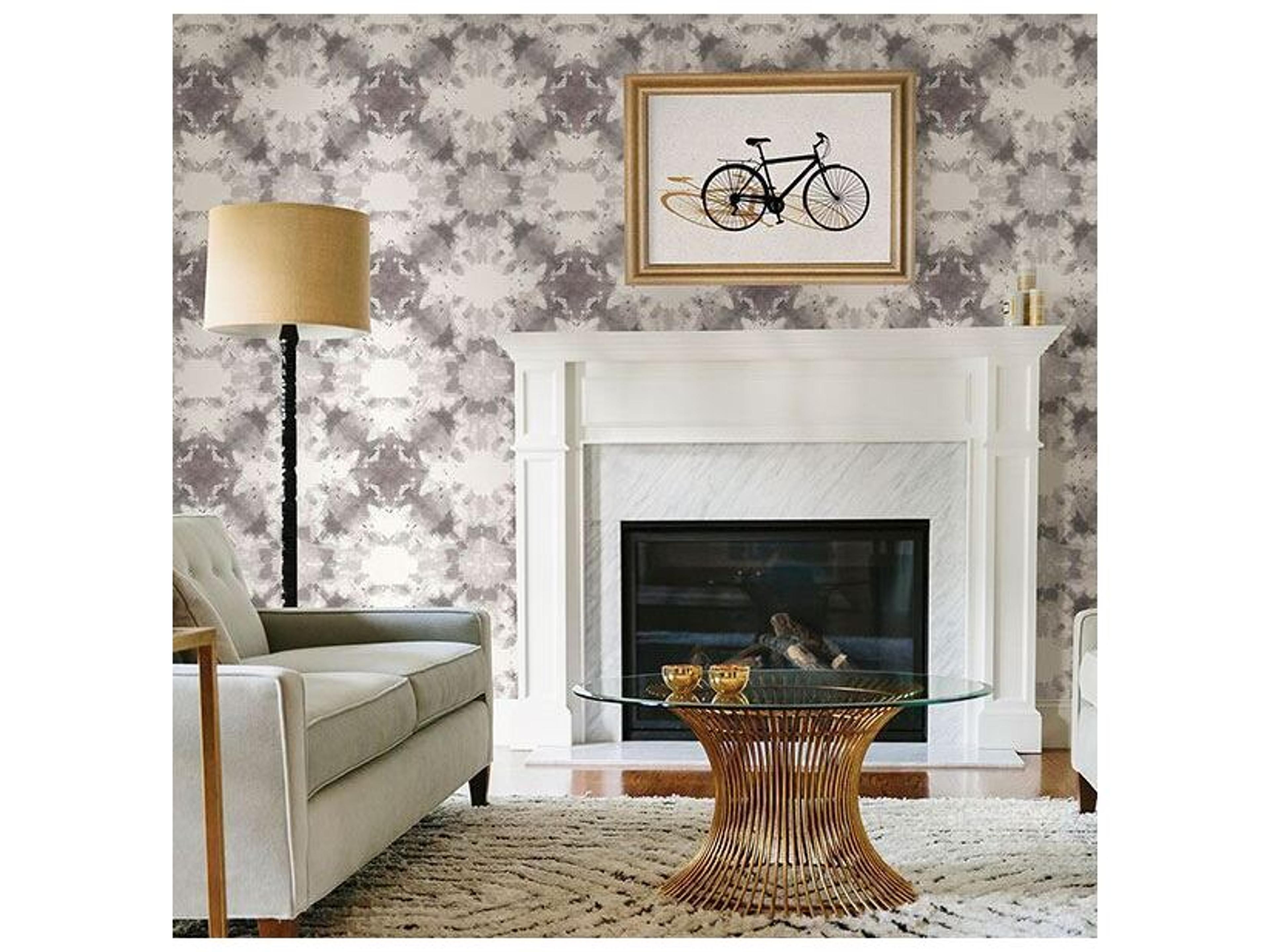 Brewster Home Fashions A-street Prints Mysterious Grey Abstract Wallpaper