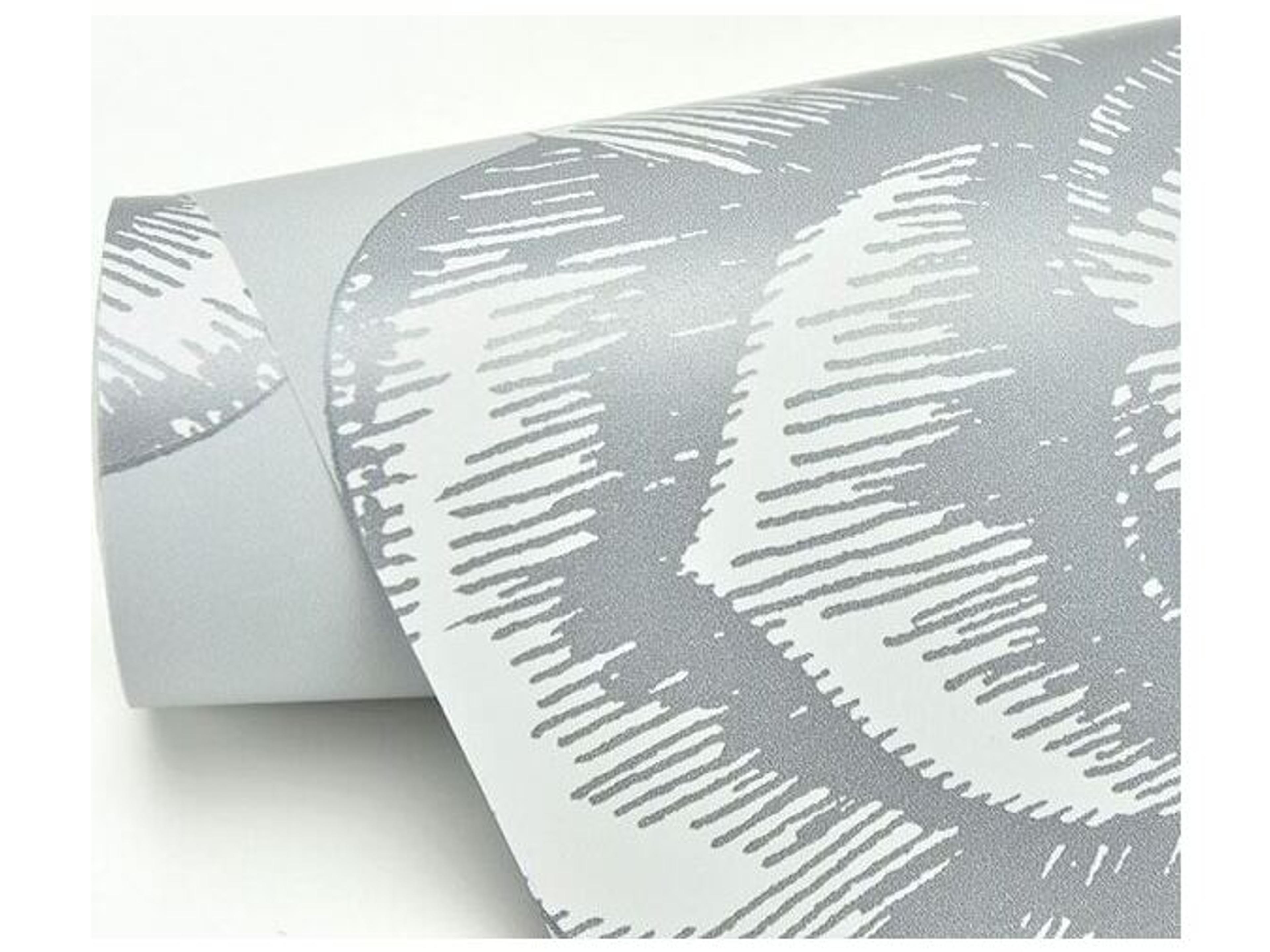 Brewster Home Fashions A-street Prints Fanciful Silver Floral Wallpaper