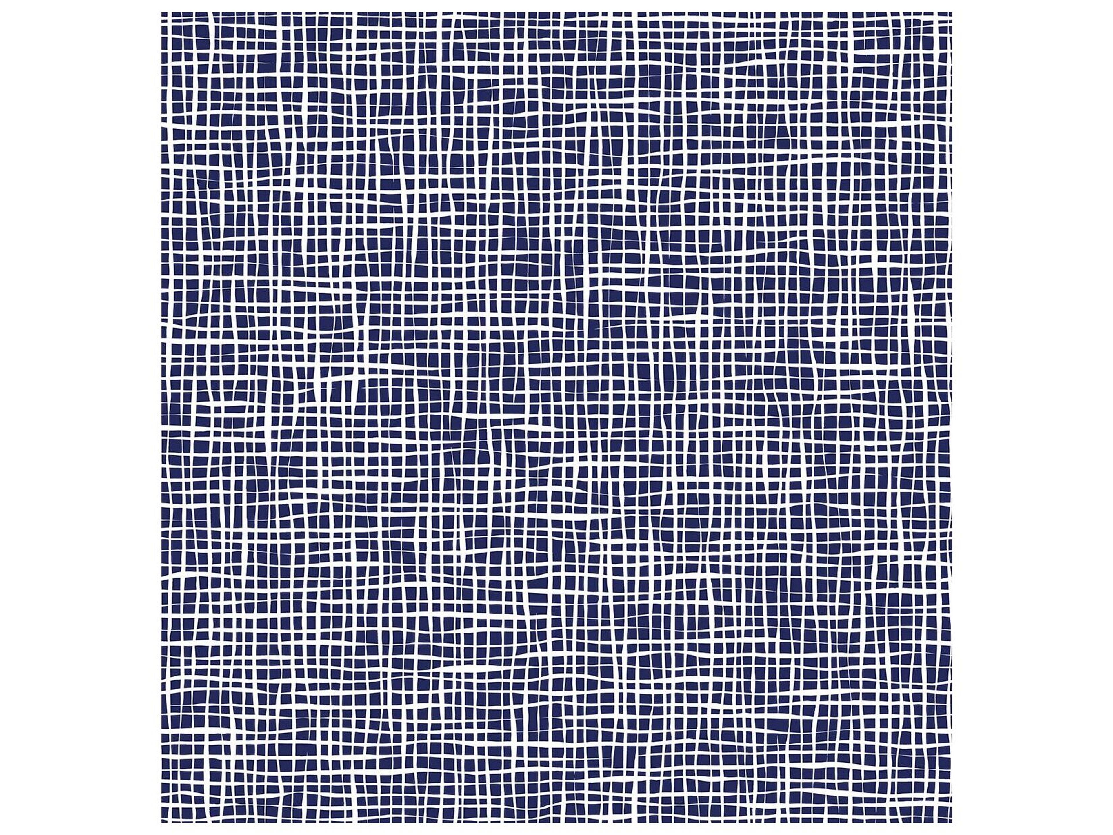 Brewster Home Fashions A-street Prints Shanti Blue Grid Wallpaper