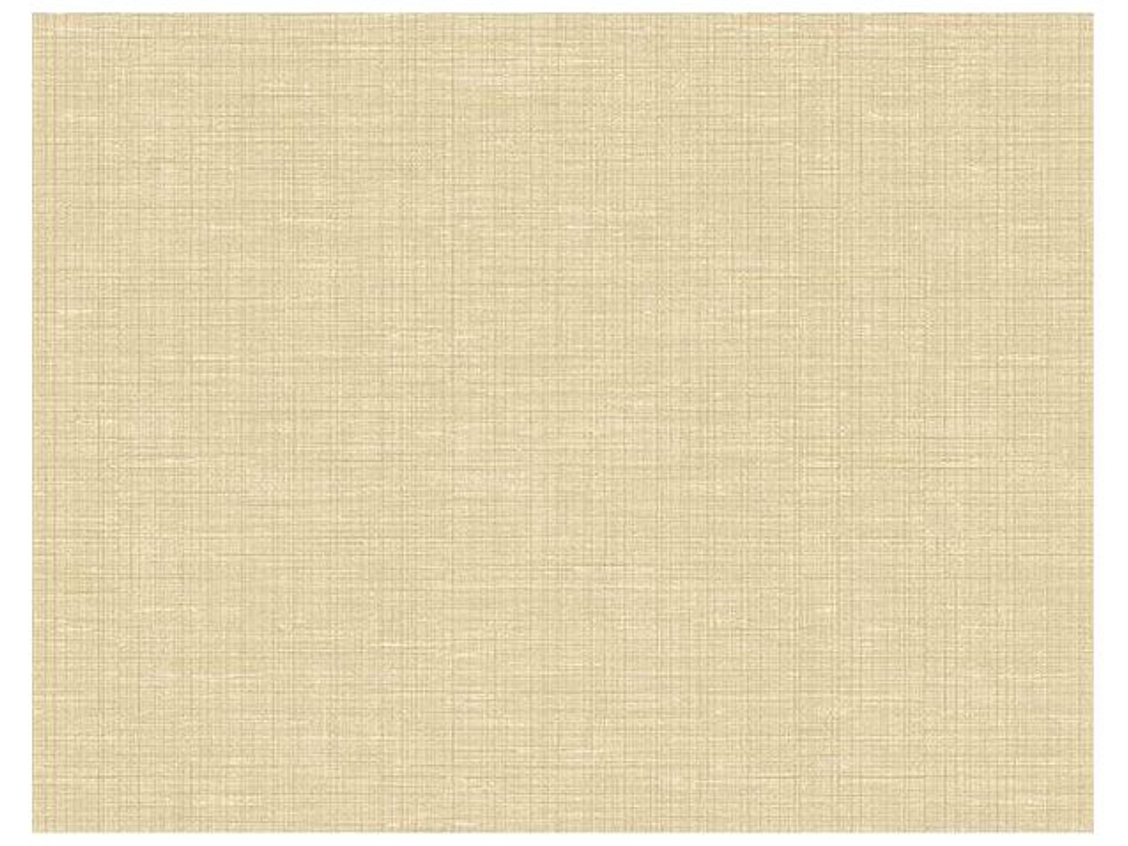Geo Alix Light Yellow Twill Unpasted Wallpaper