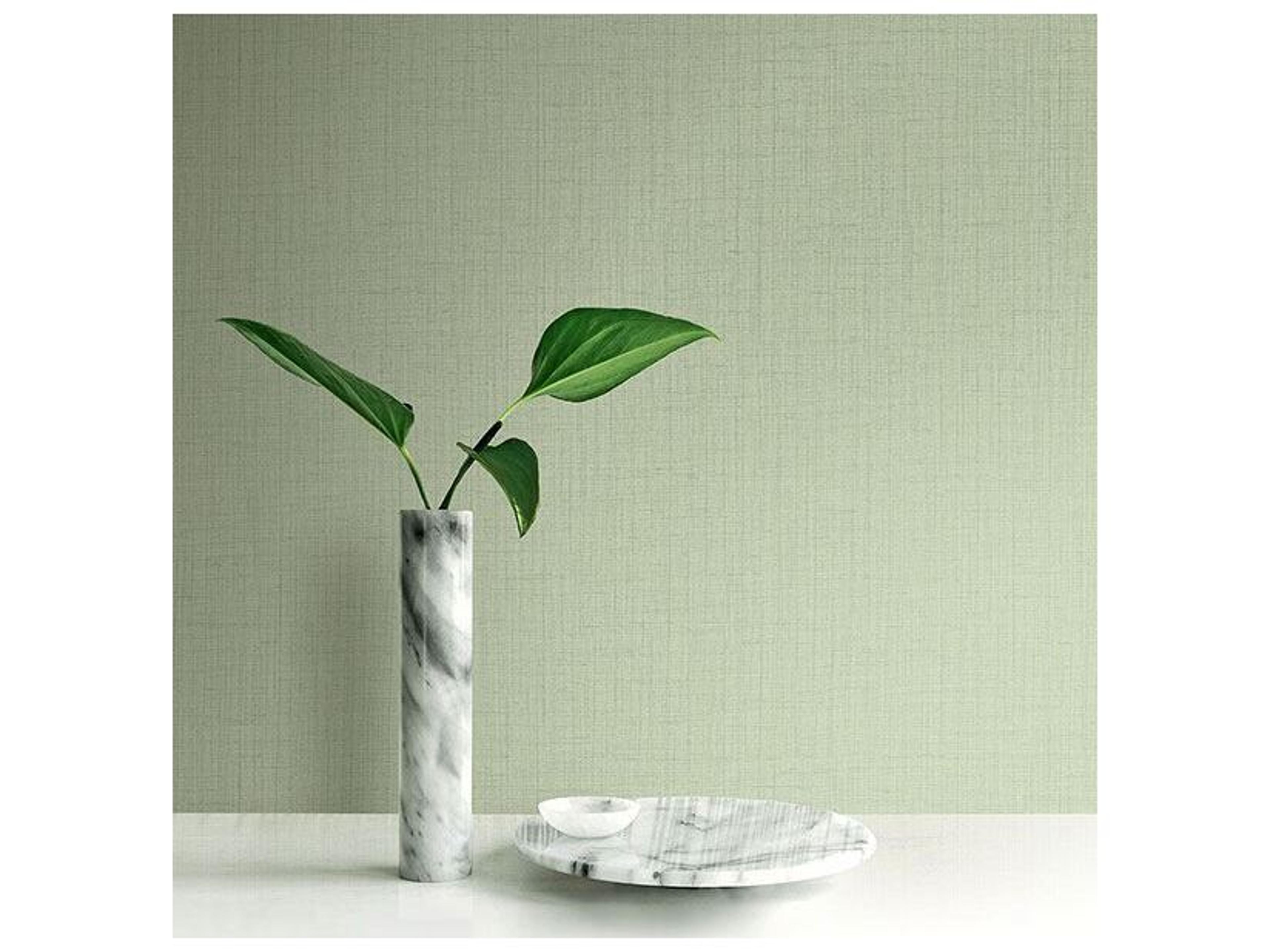 Brewster Home Fashions Kenneth James Oriel Light Green Fine Linen Wallpaper