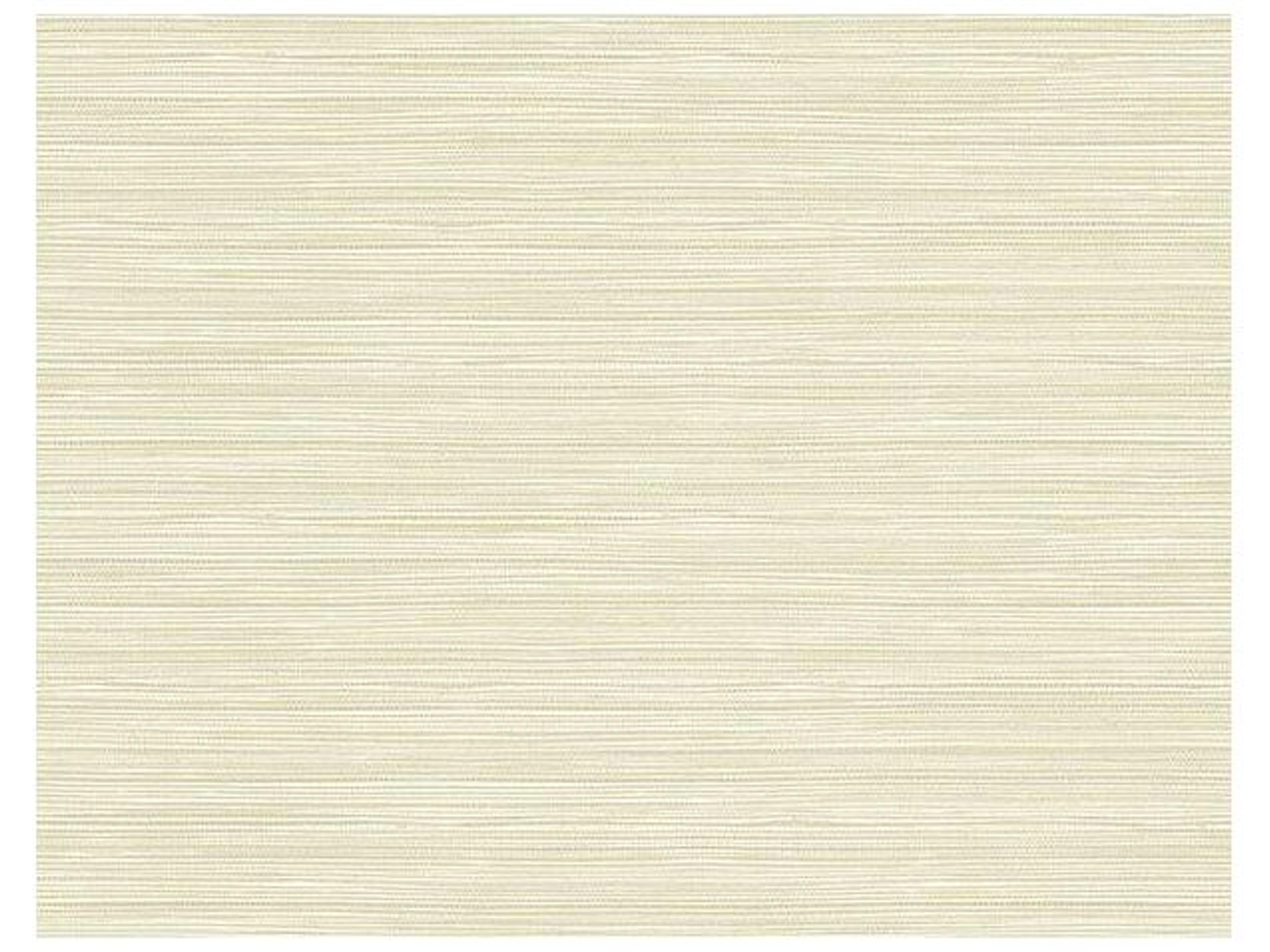 Kenneth James Bondi Cream Grasscloth Texture Wallpaper