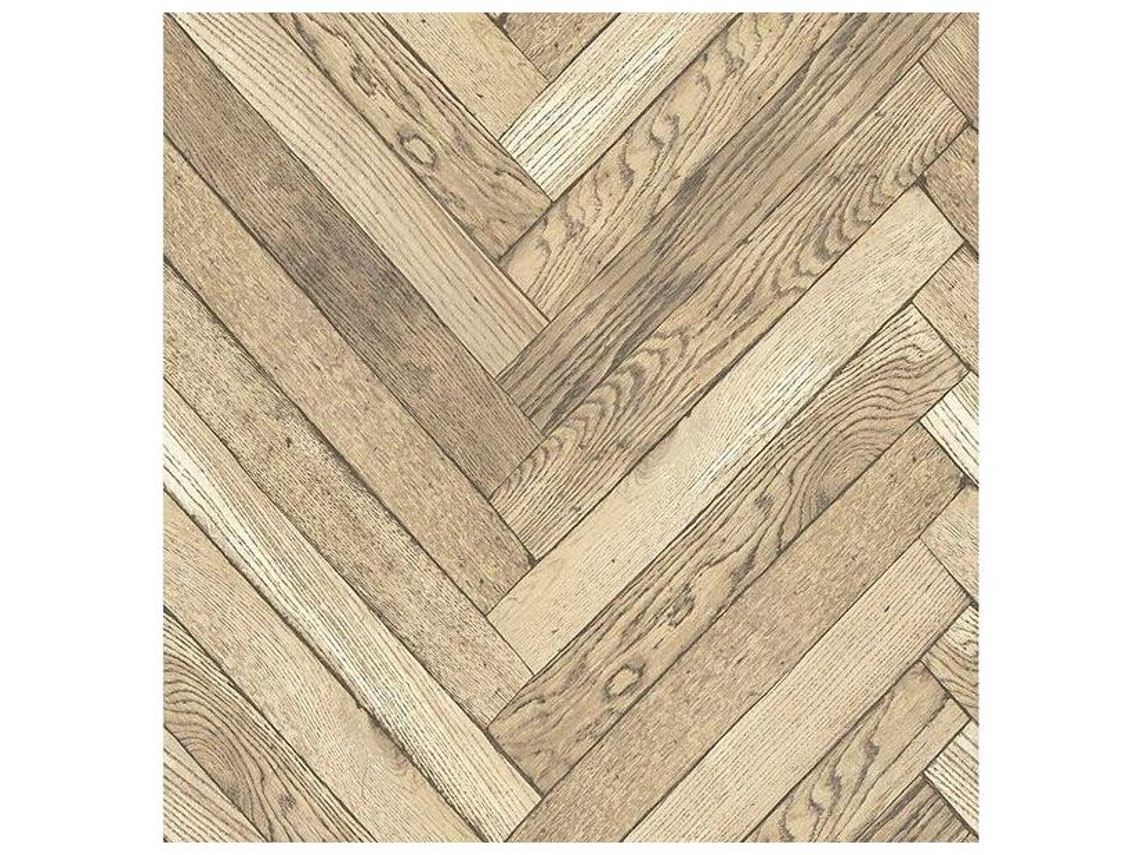 Kitchen & Bath Essentials Mammoth Wheat Diagonal Wood Wallpaper
