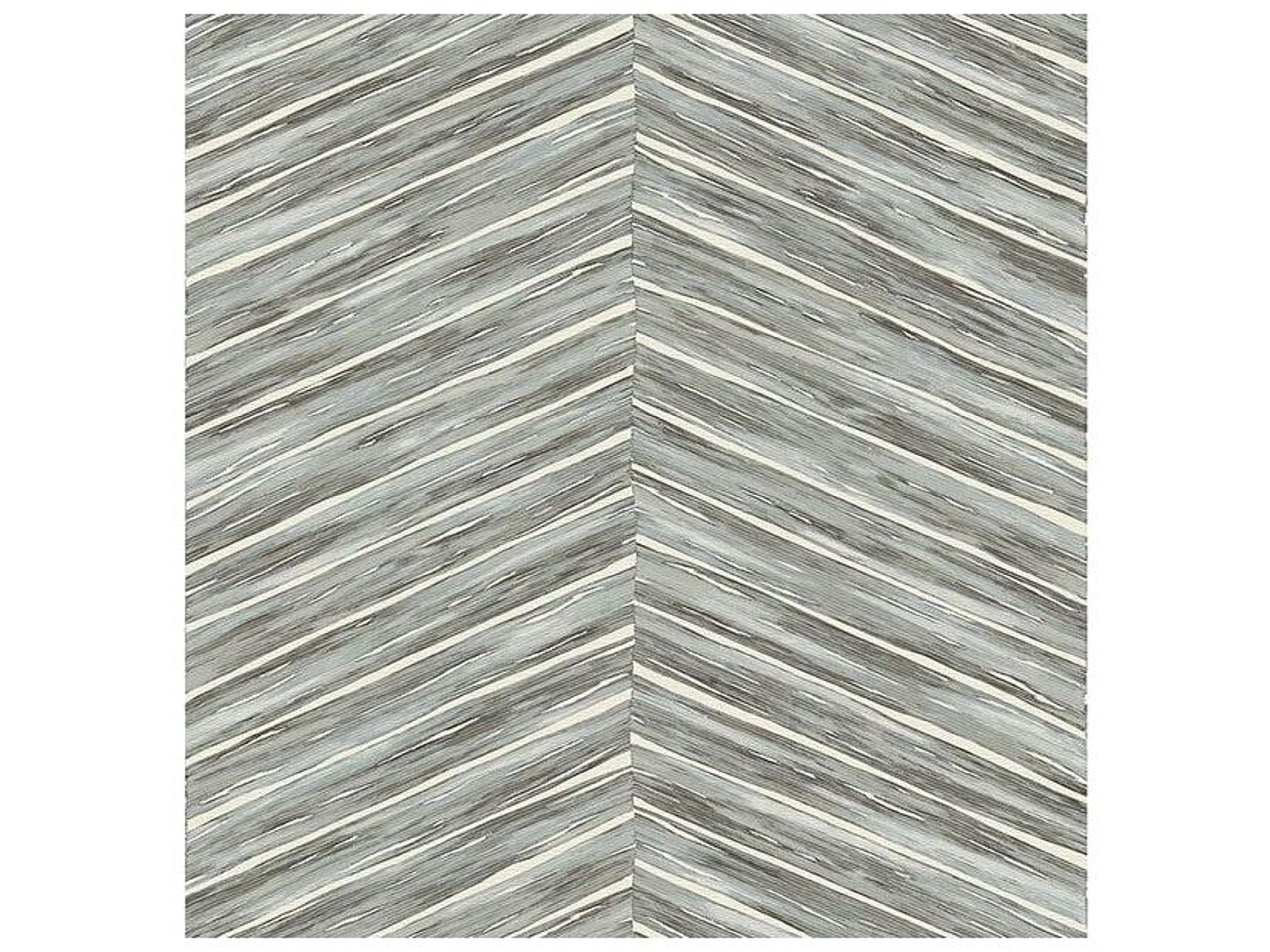 Kitchen & Bath Essentials Aldie Light Blue Chevron Weave Wallpaper