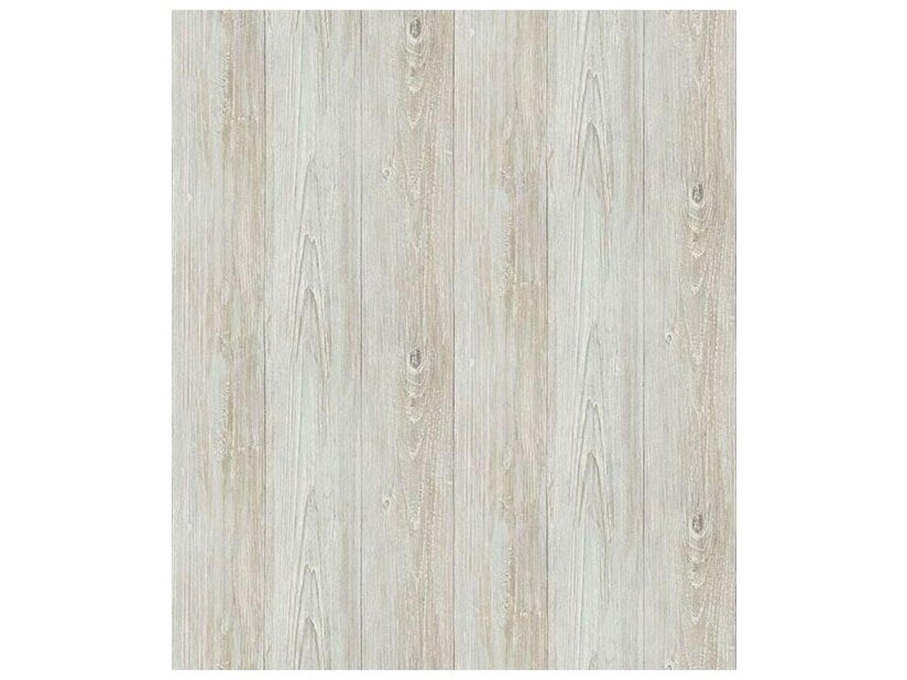Kitchen & Bath Essentials Ferox Neutral Wood Planks Wallpaper
