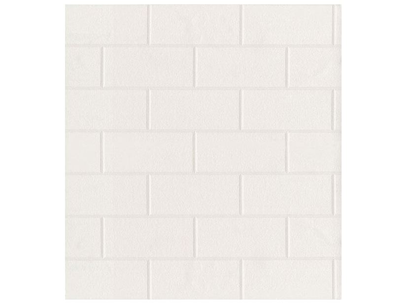 Techniques & Finishes Iii Galley White Subway Tile Wallpaper