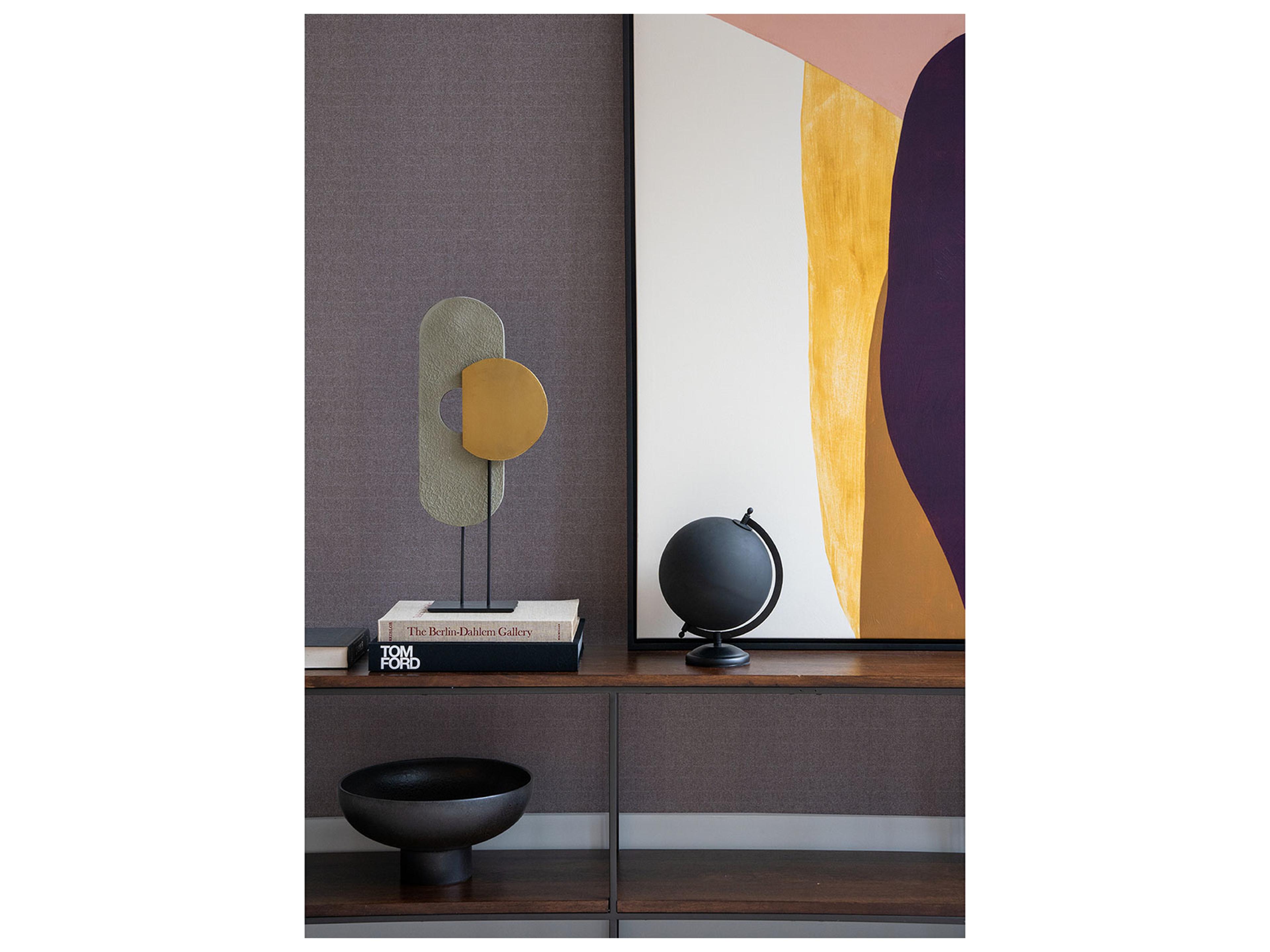 Brewster Home Fashions Techniques & Finishes Iii Basilic Purple Mosaic Wallpaper