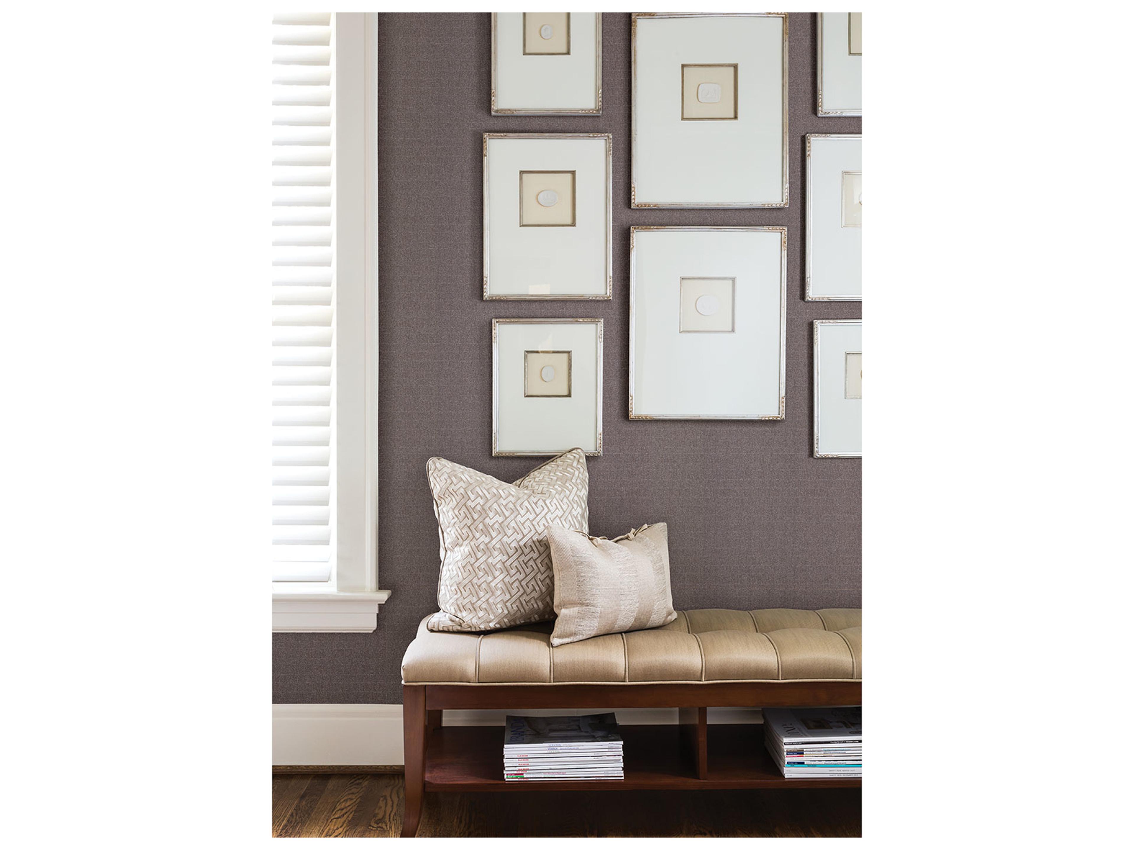 Brewster Home Fashions Techniques & Finishes Iii Basilic Purple Mosaic Wallpaper