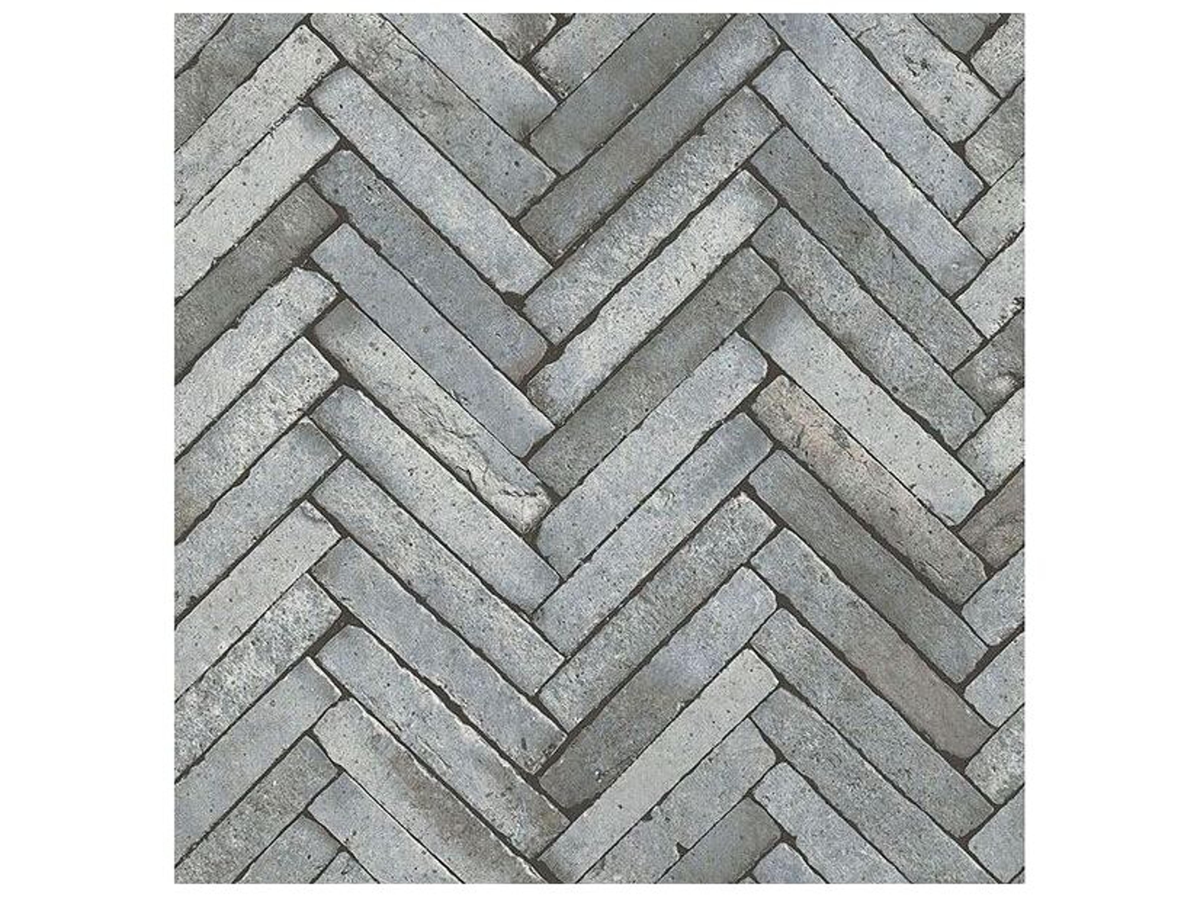 Techniques & Finishes Iii Arrow Grey Diagonal Slate Wallpaper