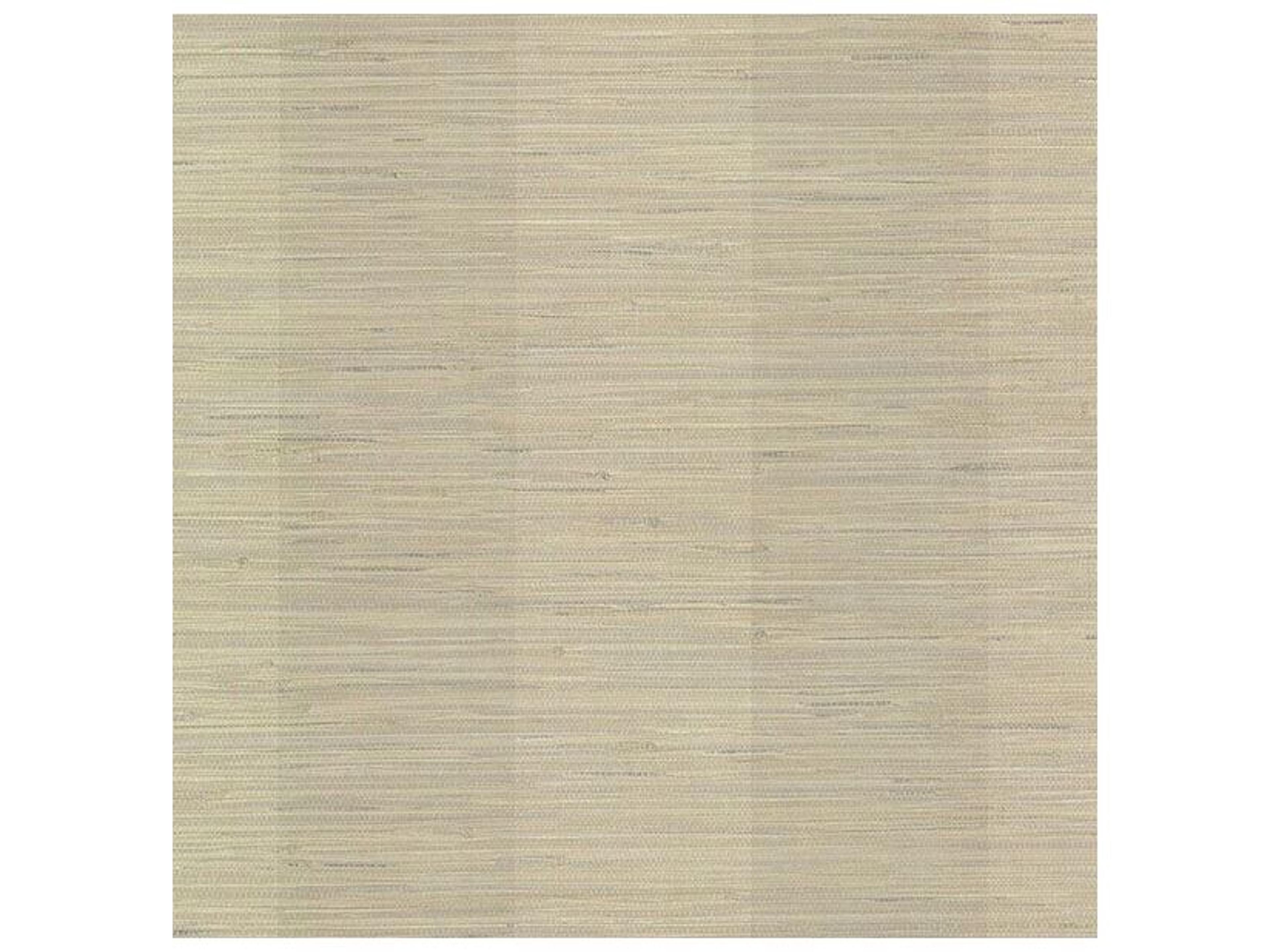 Techniques & Finishes Iii Pasadena Grey Grasscloth Stripe Wallpaper