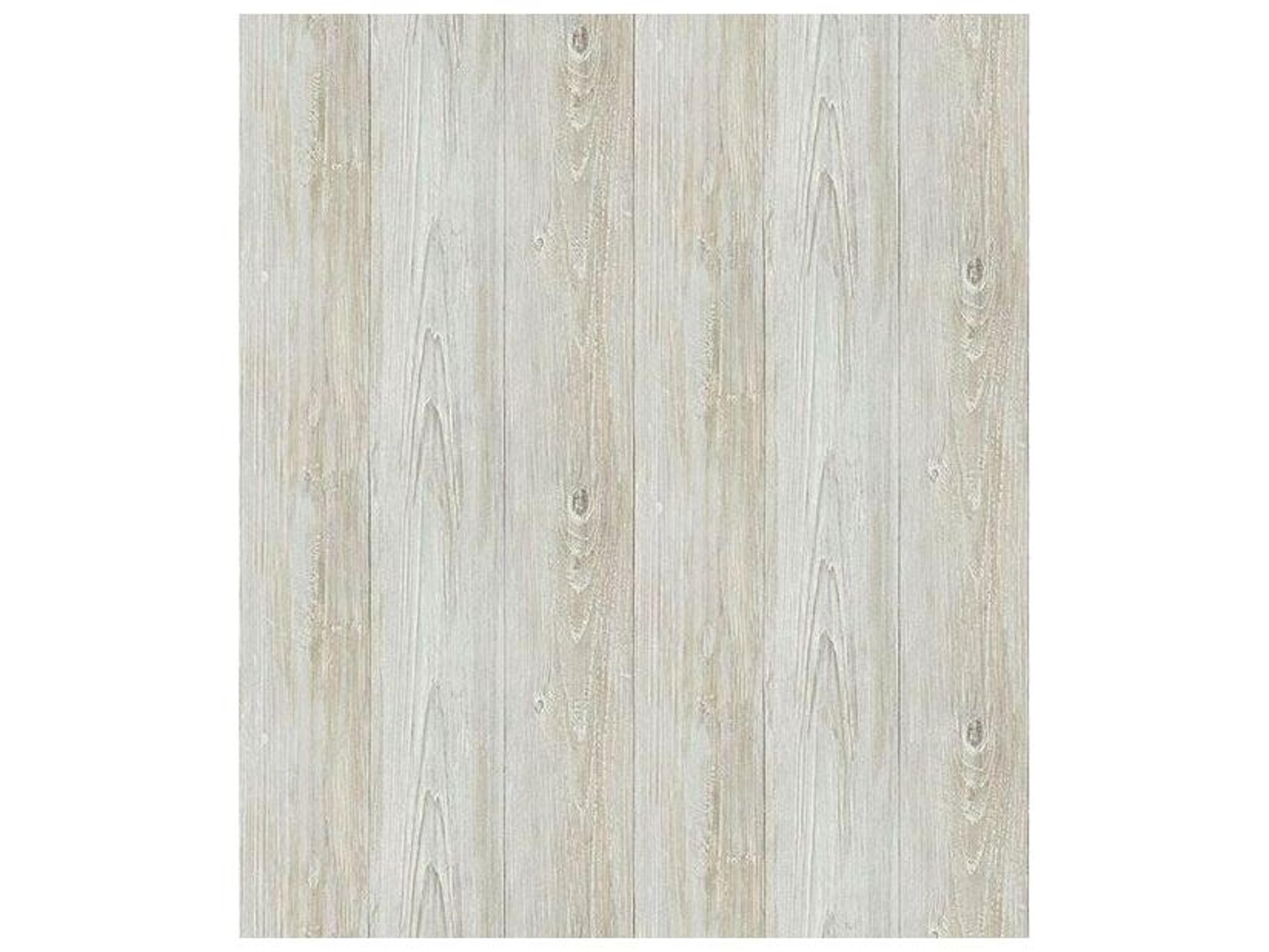 Techniques & Finishes Iii Thatcher Light Grey Wood Wallpaper