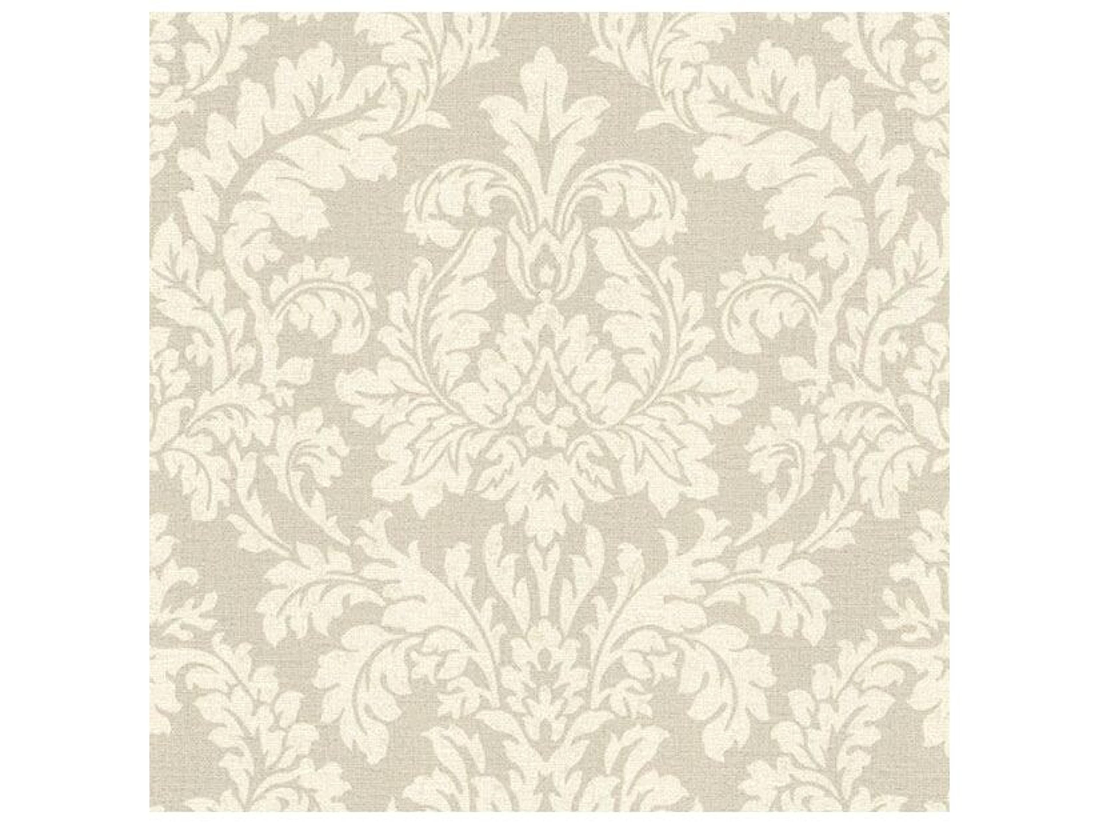 Brewster Home Fashions Advantage Honor Beige Damask Wallpaper Honor Beige Damask Wallpaper