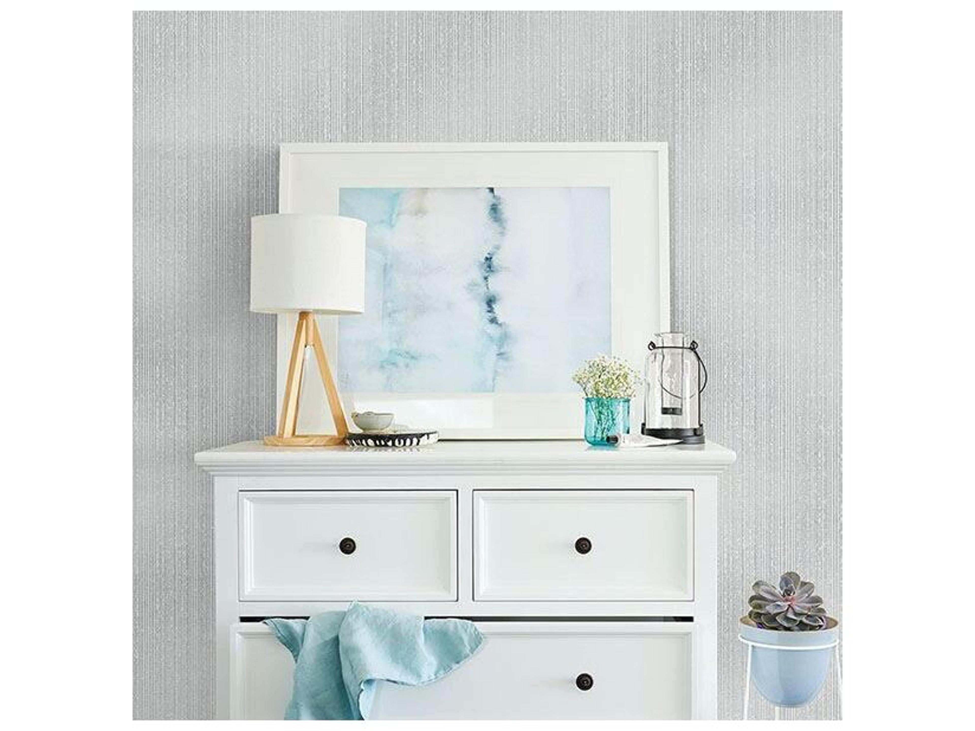 Brewster Home Fashions A-street Prints Comares Grey Stripe Texture Wallpaper