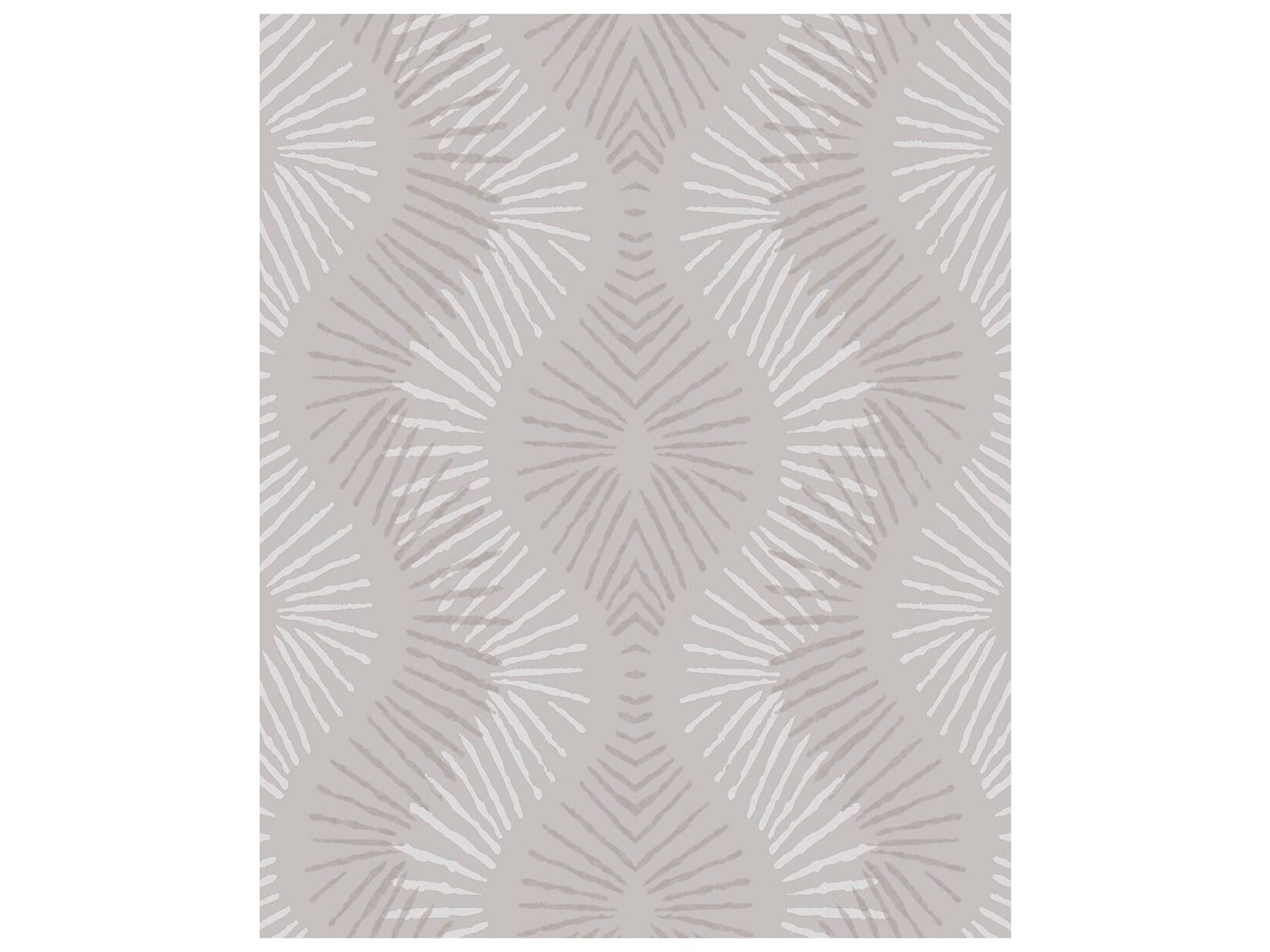 A-street Prints Feliz Champagne Beaded Ogee Wallpaper