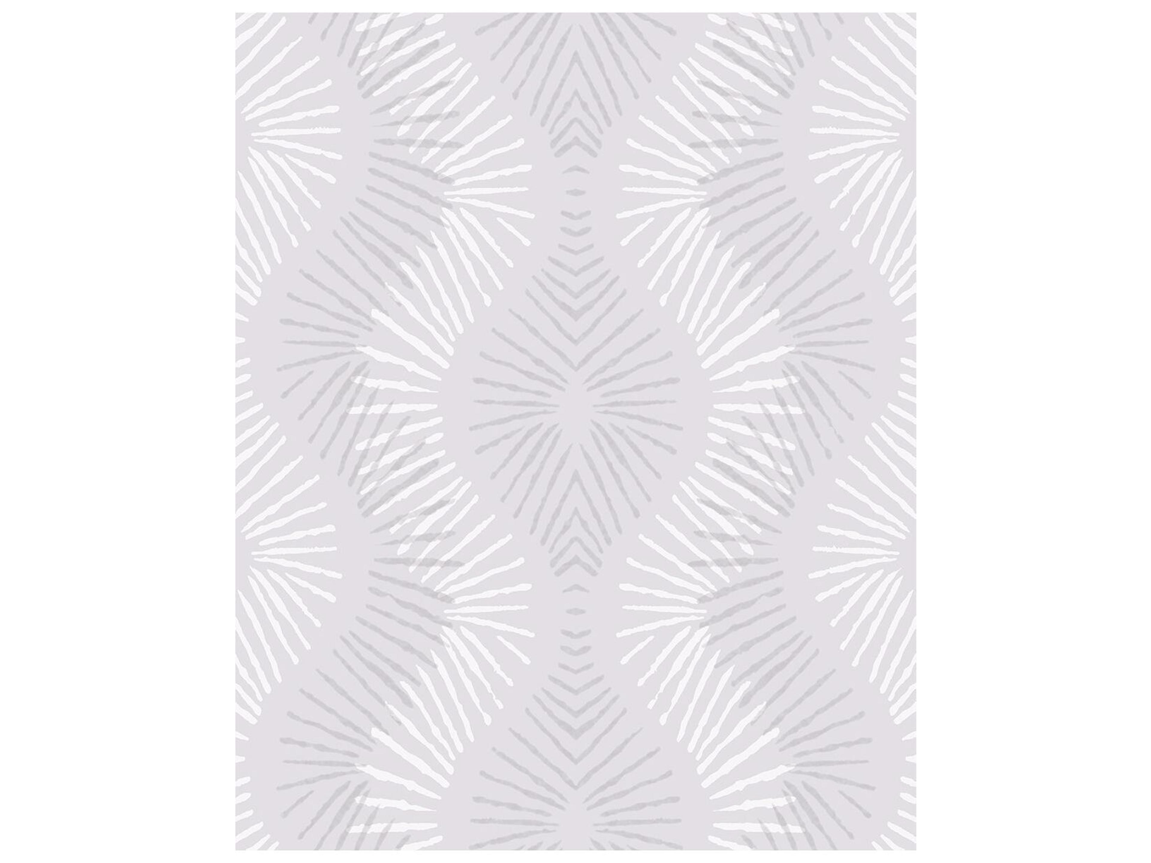 A-street Prints Feliz Silver Beaded Ogee Wallpaper