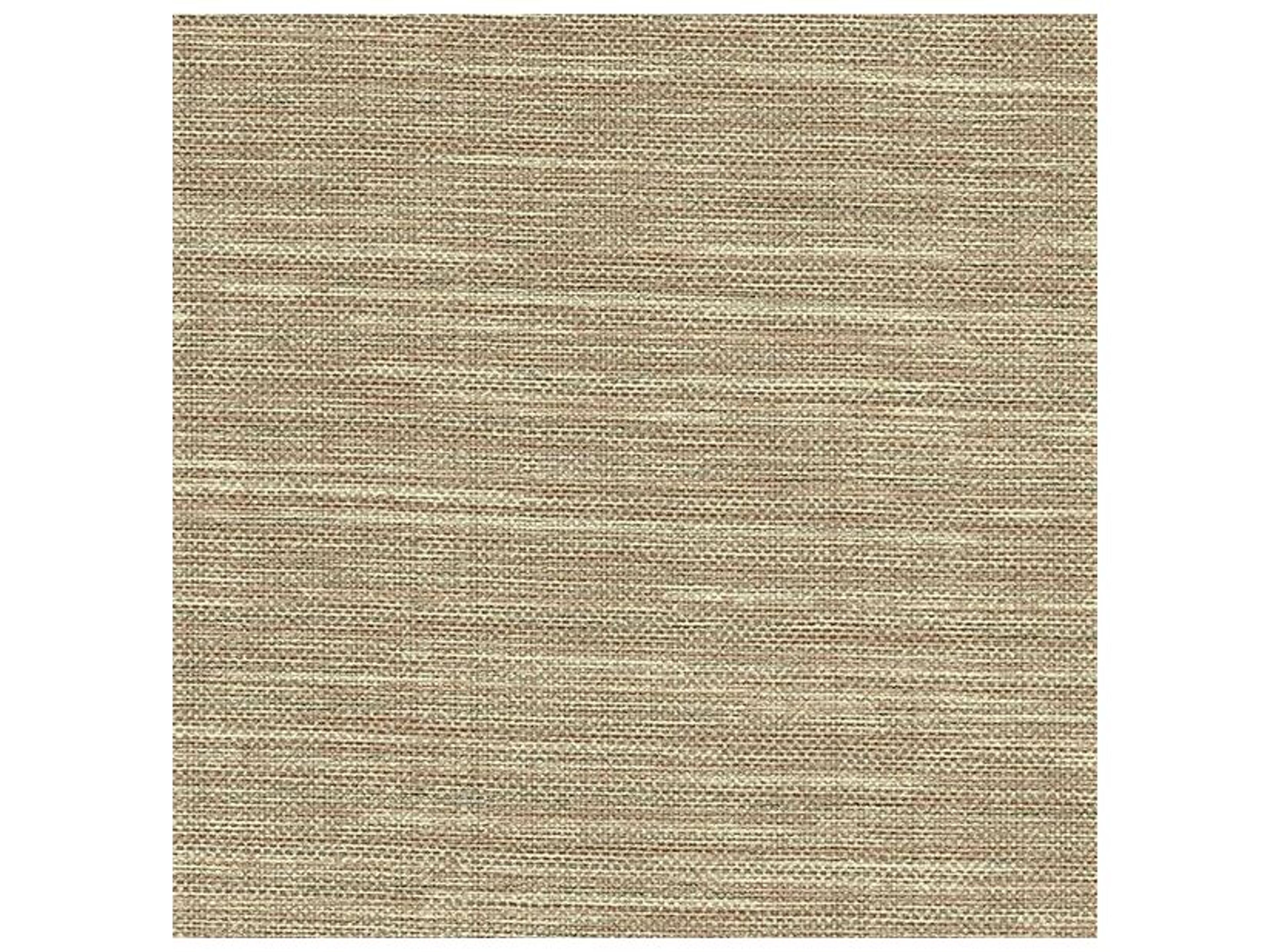Warner Textures Bay Ridge Chestnut Linen Texture Wallpaper