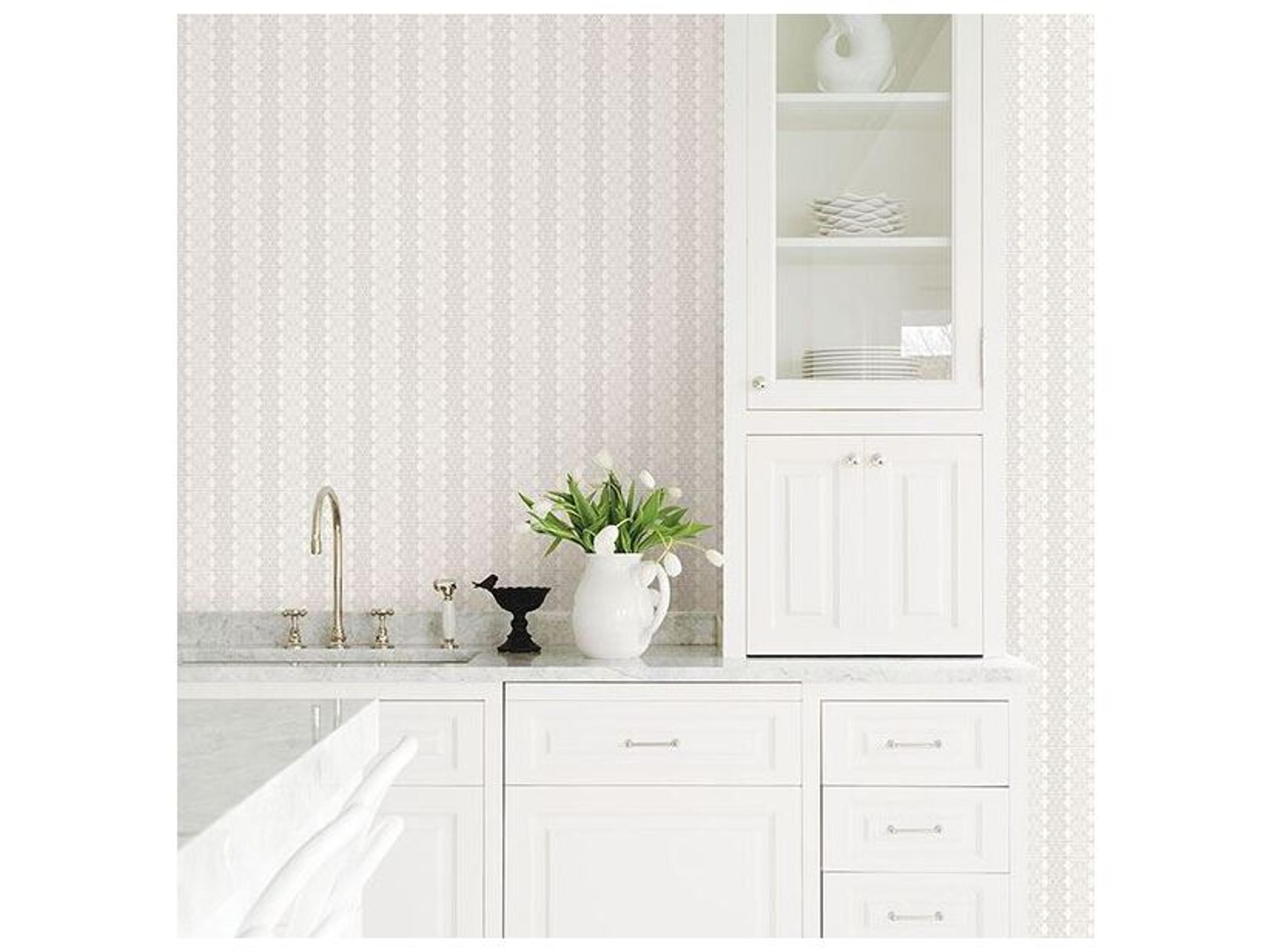 Brewster Home Fashions Advantage Taylor Light Grey Diamond Wallpaper Taylor Light Grey Diamond Wallpaper