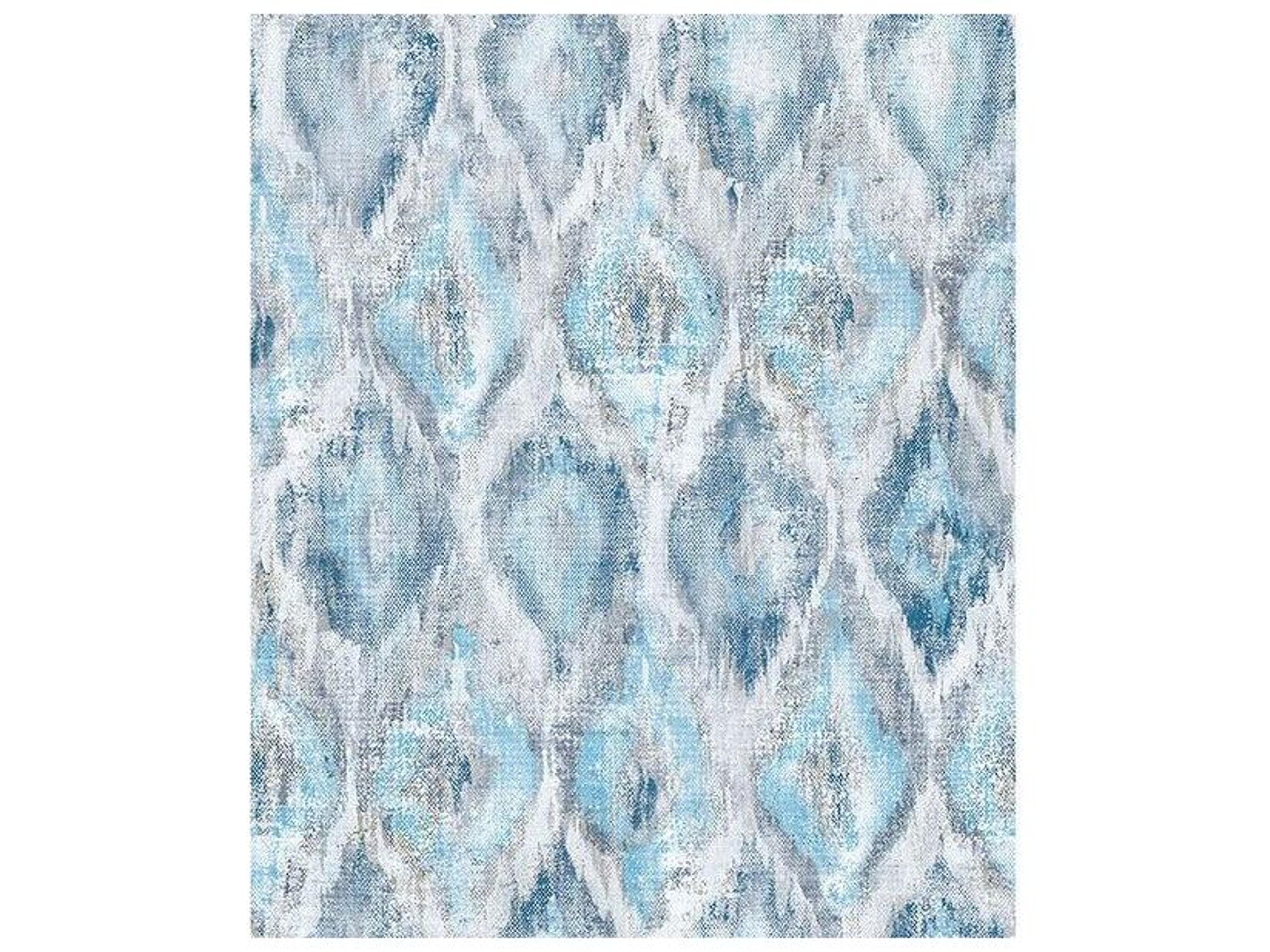 Brewster Home Fashions Advantage Gilboa Blue Ikat Wallpaper Gilboa Blue Ikat Wallpaper