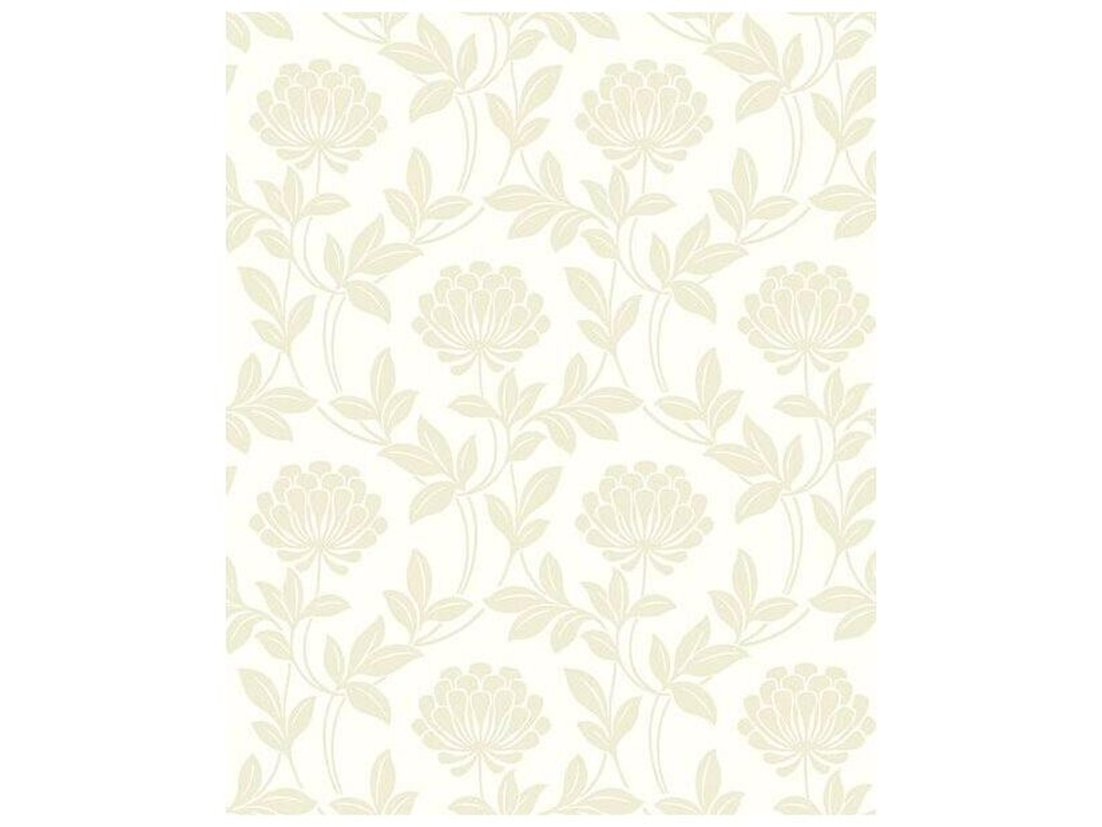Advantage Ogilvy Bone Floral Wallpaper Ogilvy Bone Floral Wallpaper