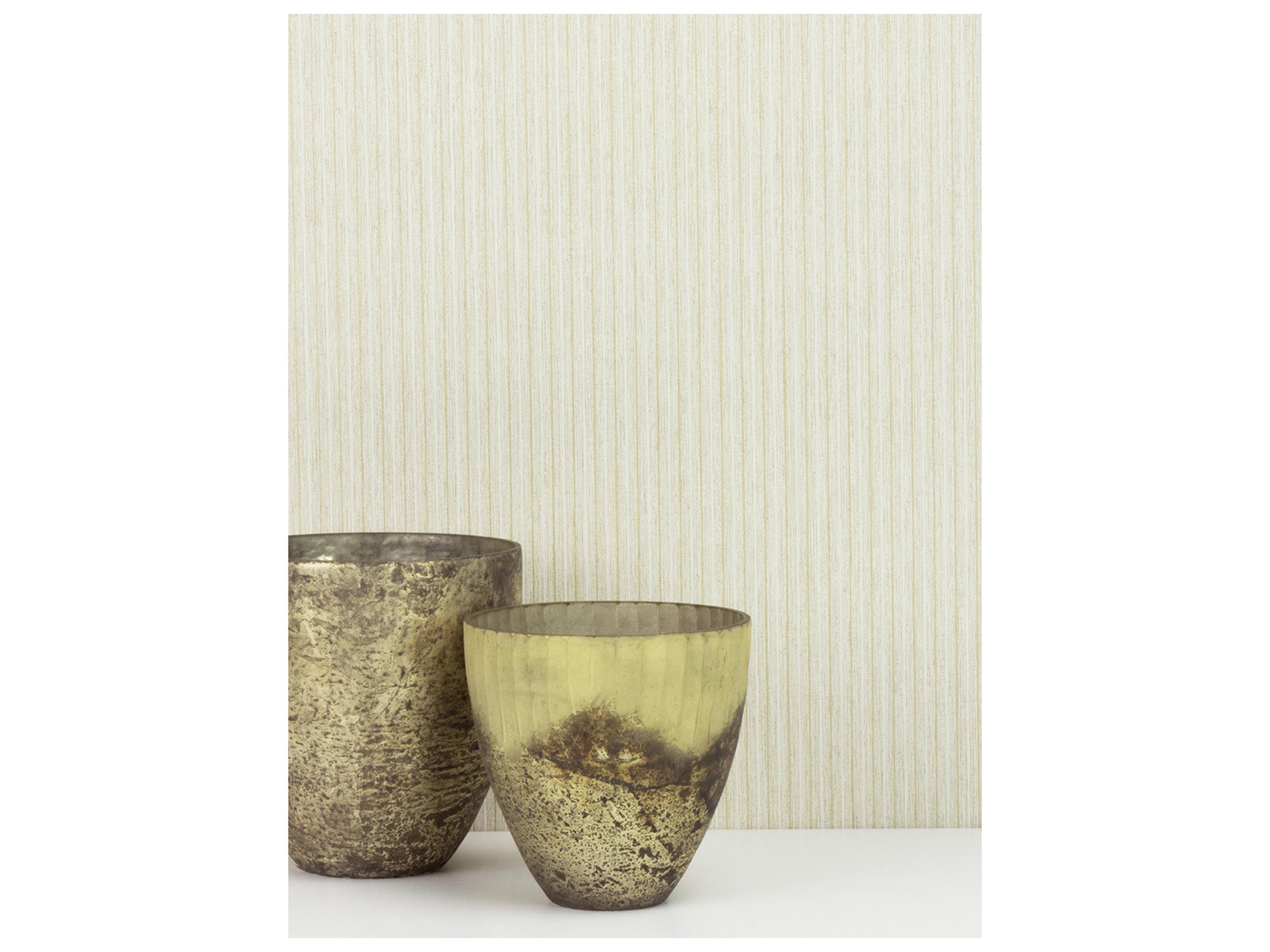 Brewster Home Fashions Advantage Lily Beige Stripe Wallpaper Lily Beige Stripe Wallpaper