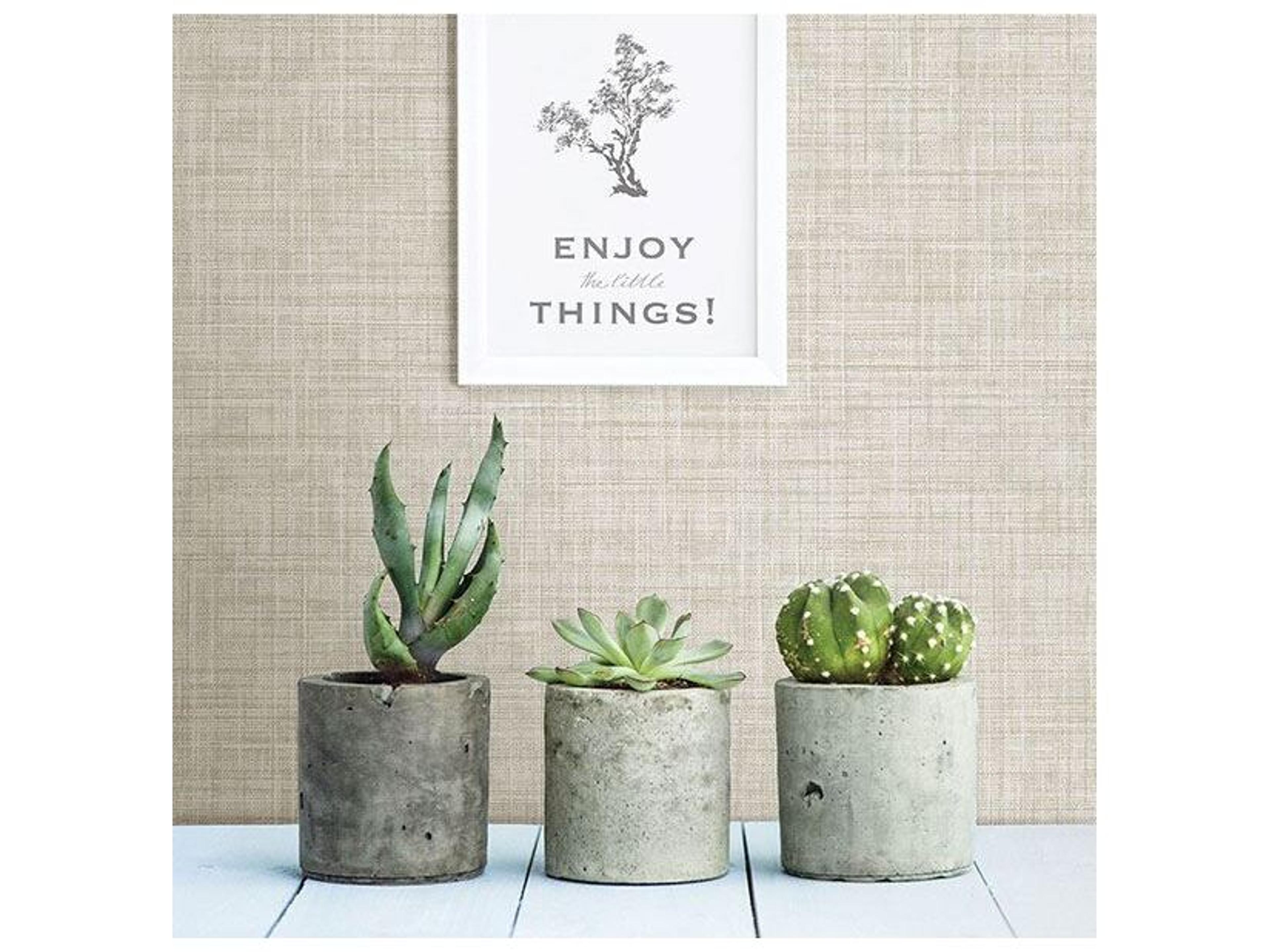 Brewster Home Fashions A-street Prints Mendocino Beige Linen Wallpaper