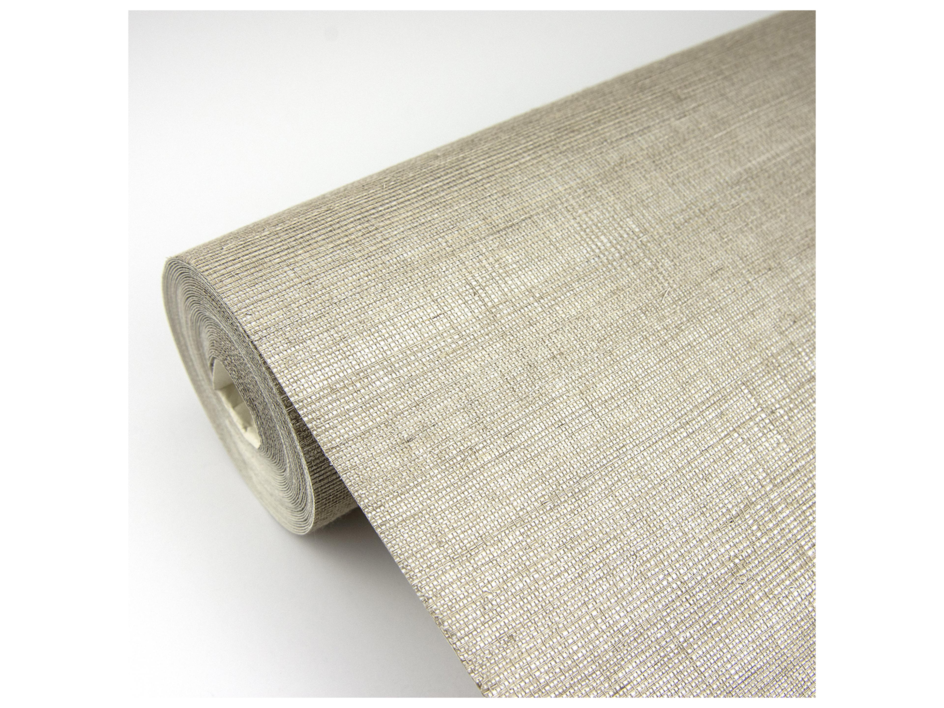 Brewster Home Fashions A-street Prints Galan Silver Grasscloth Wallpaper