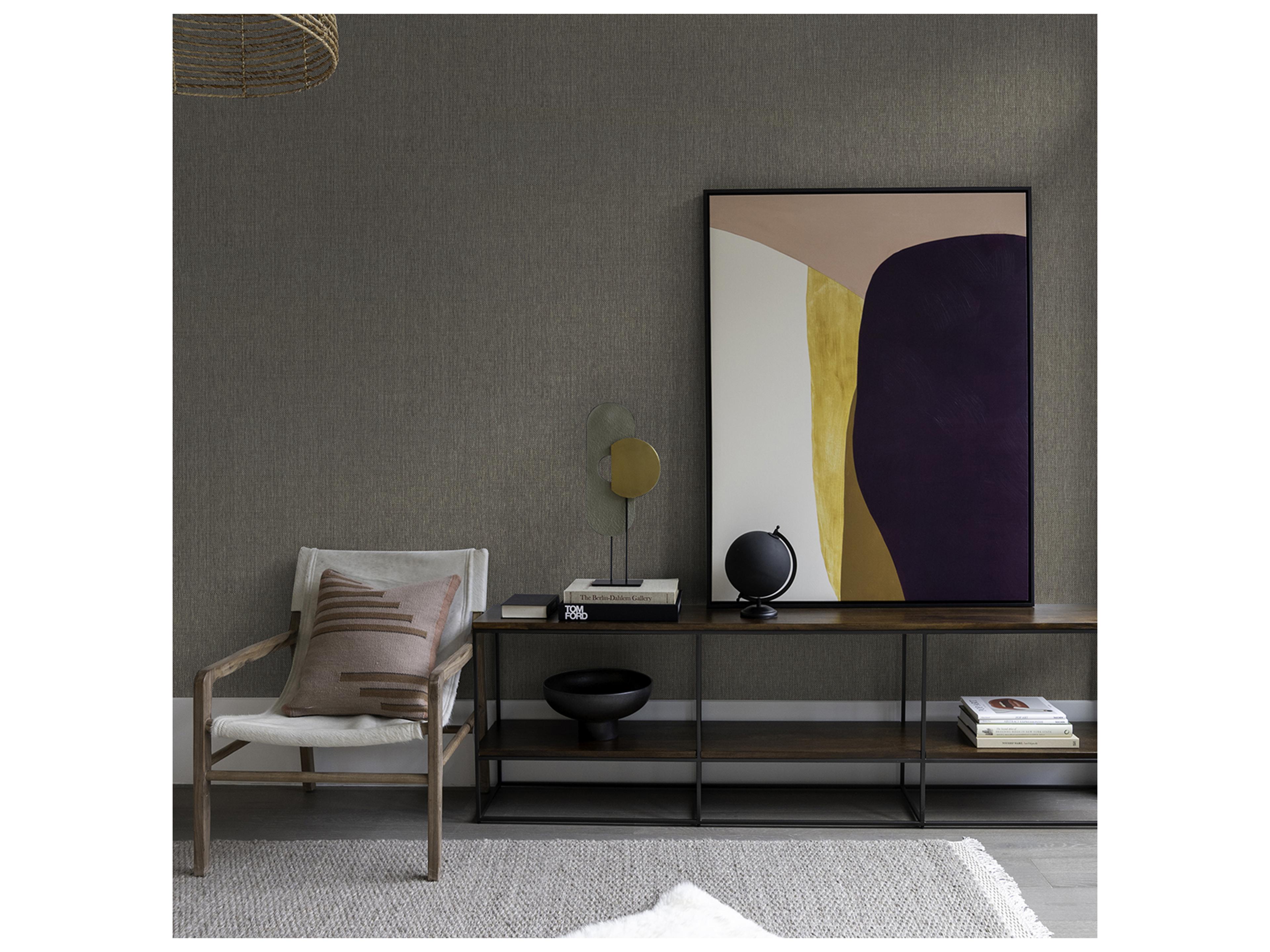 Brewster Home Fashions A-street Prints Gaoyou Taupe Paper Weave Wallpaper