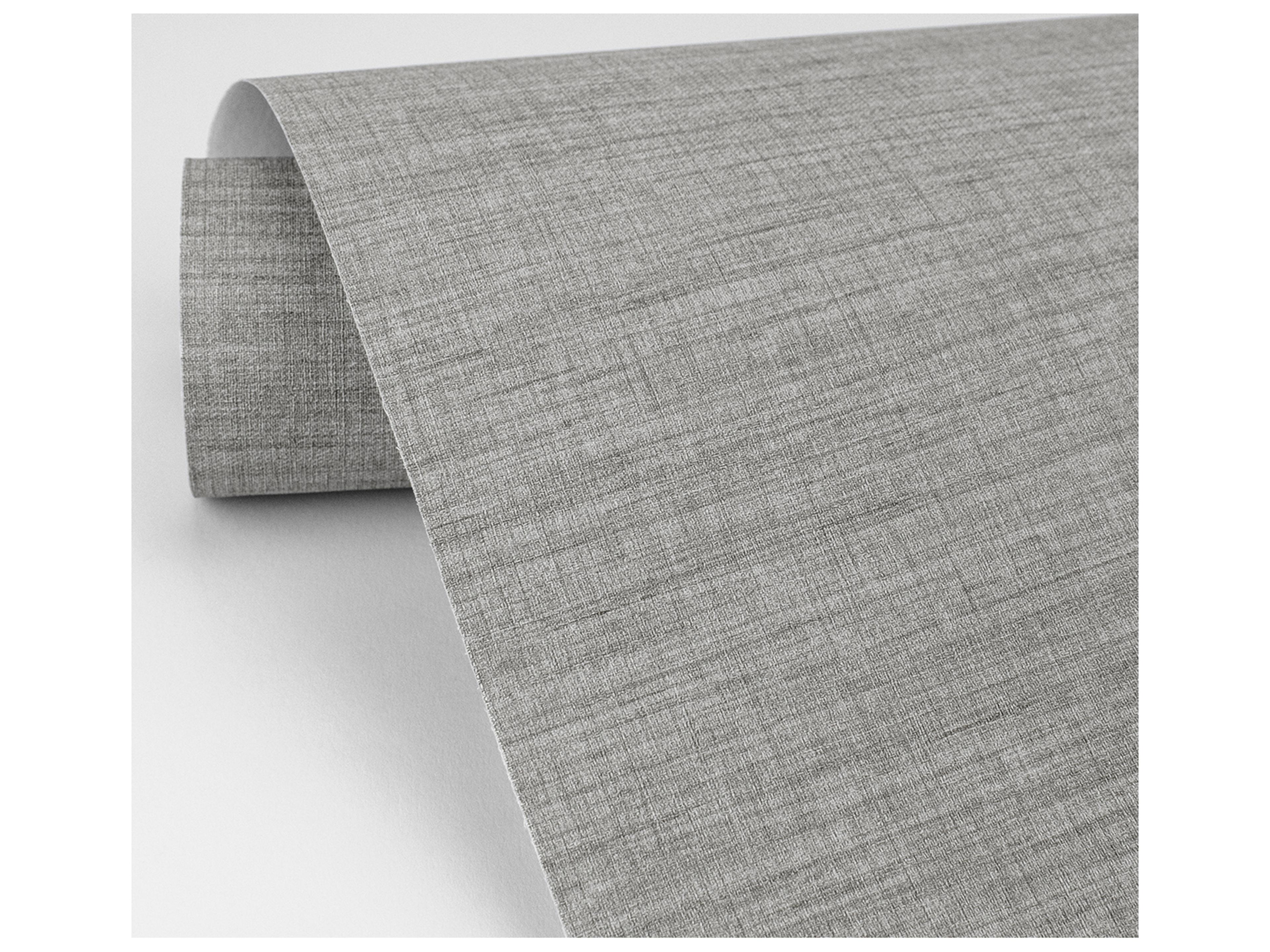 Brewster Home Fashions A-street Prints Essence Grey Linen Texture Wallpaper