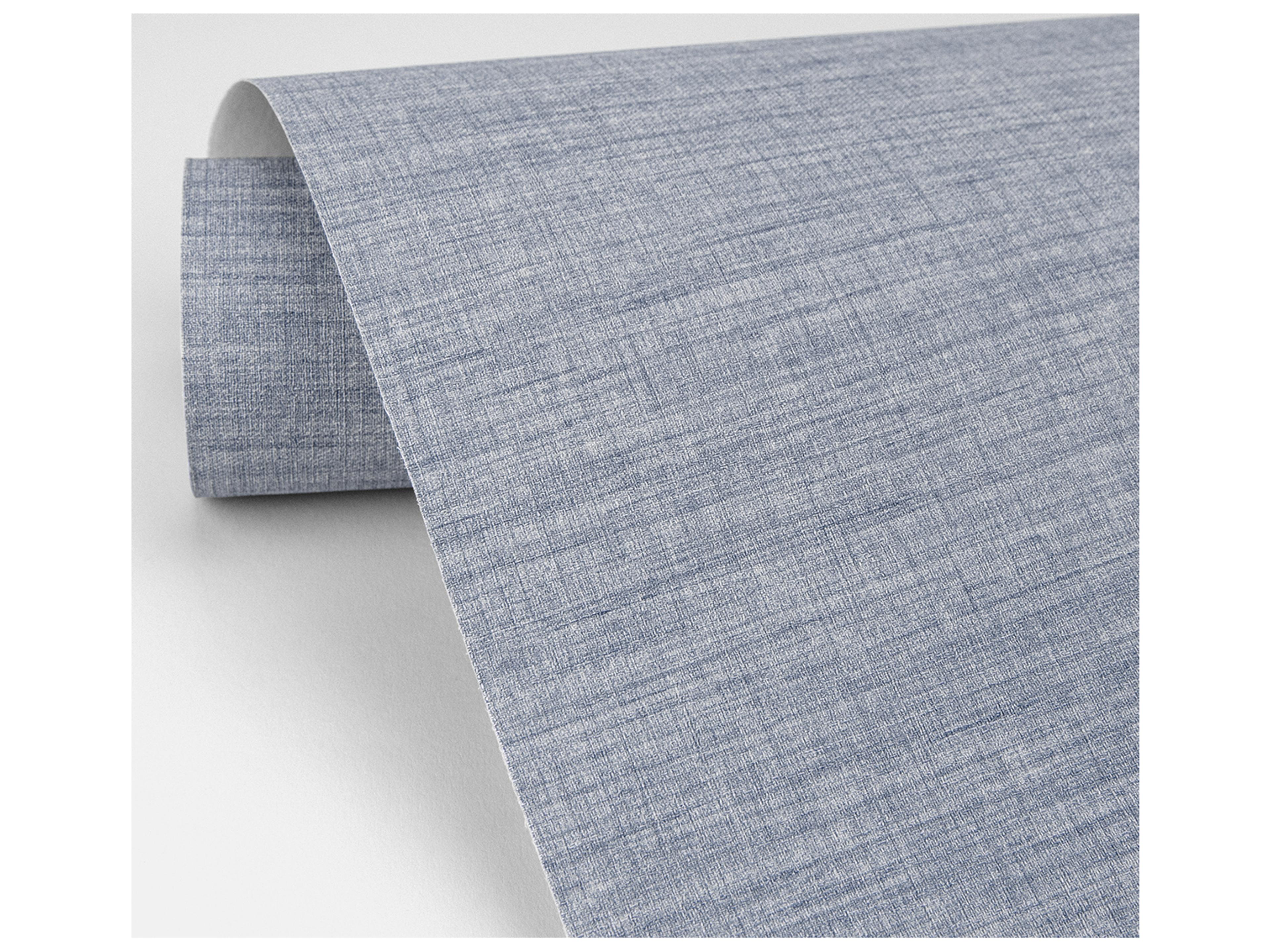 Brewster Home Fashions A-street Prints Essence Light Blue Linen Texture Wallpaper