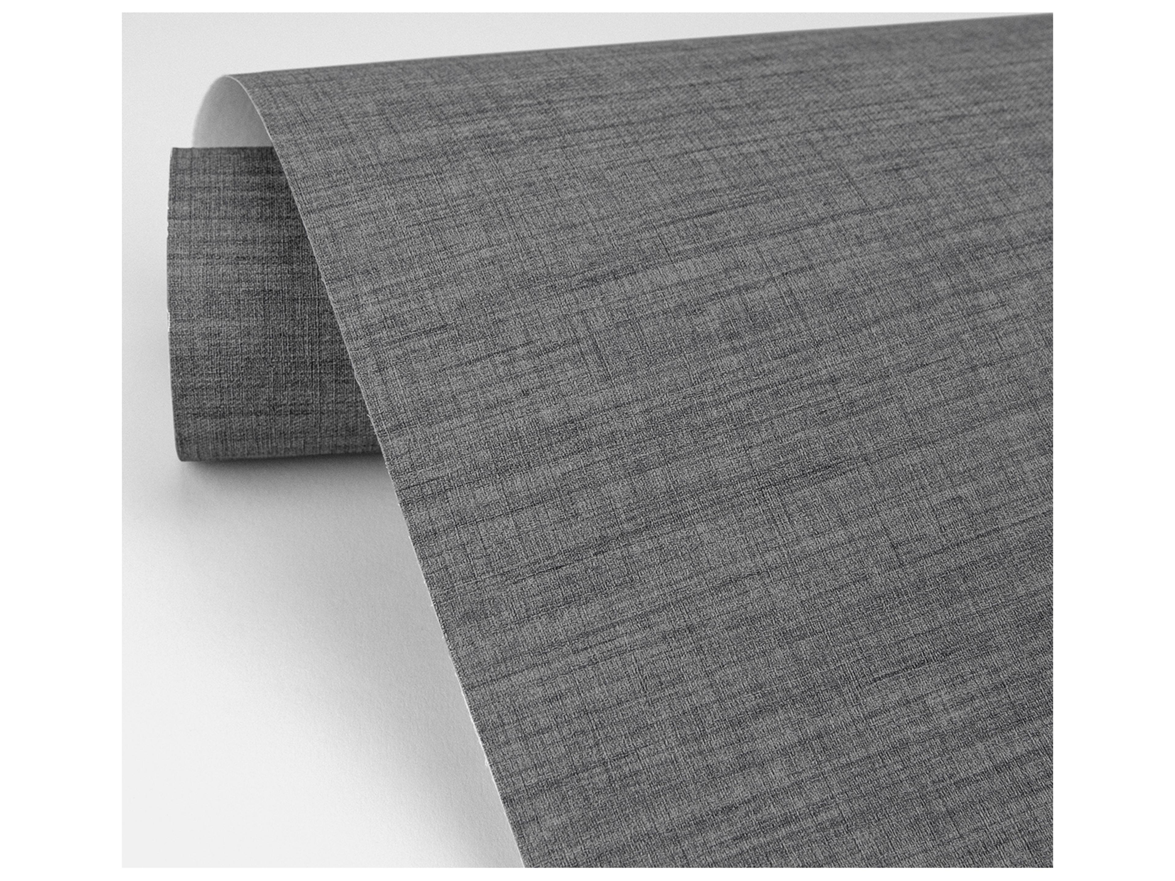 Brewster Home Fashions A-street Prints Essence Dark Grey Linen Texture Wallpaper