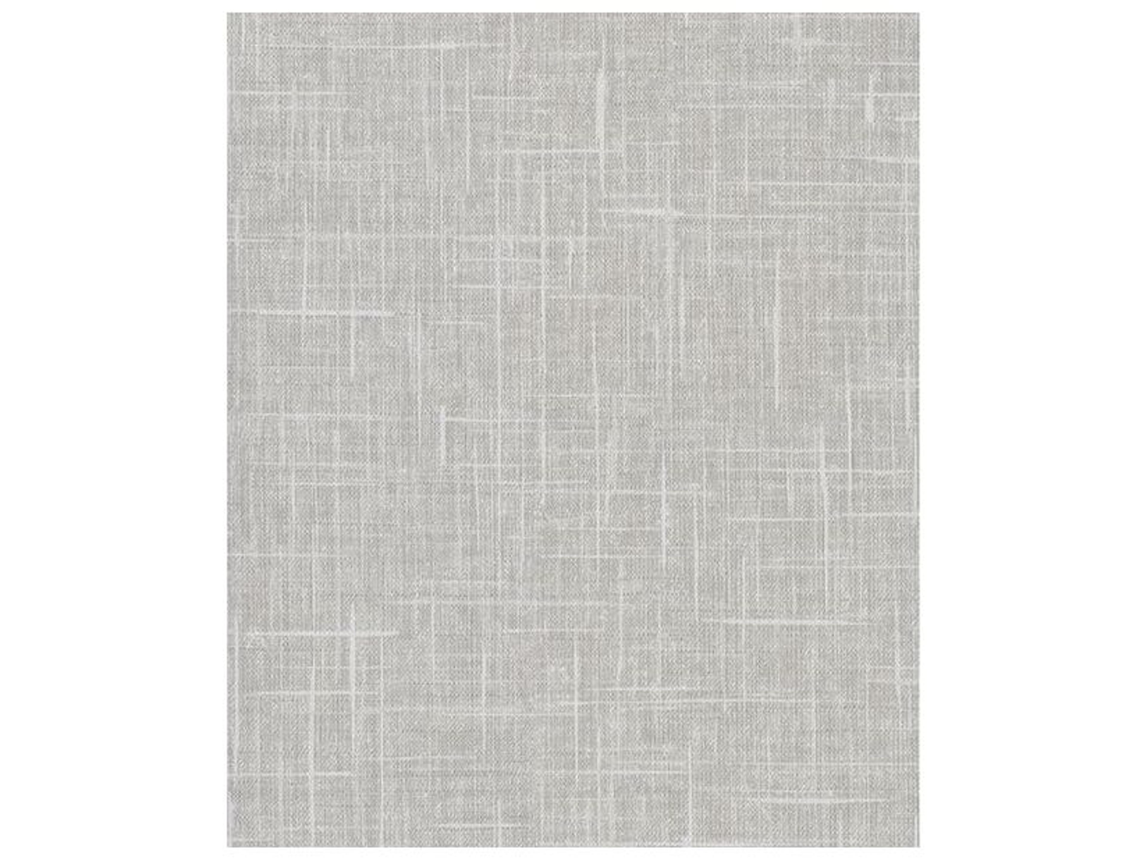 Warner Textures Stannis Grey Linen Texture Wallpaper