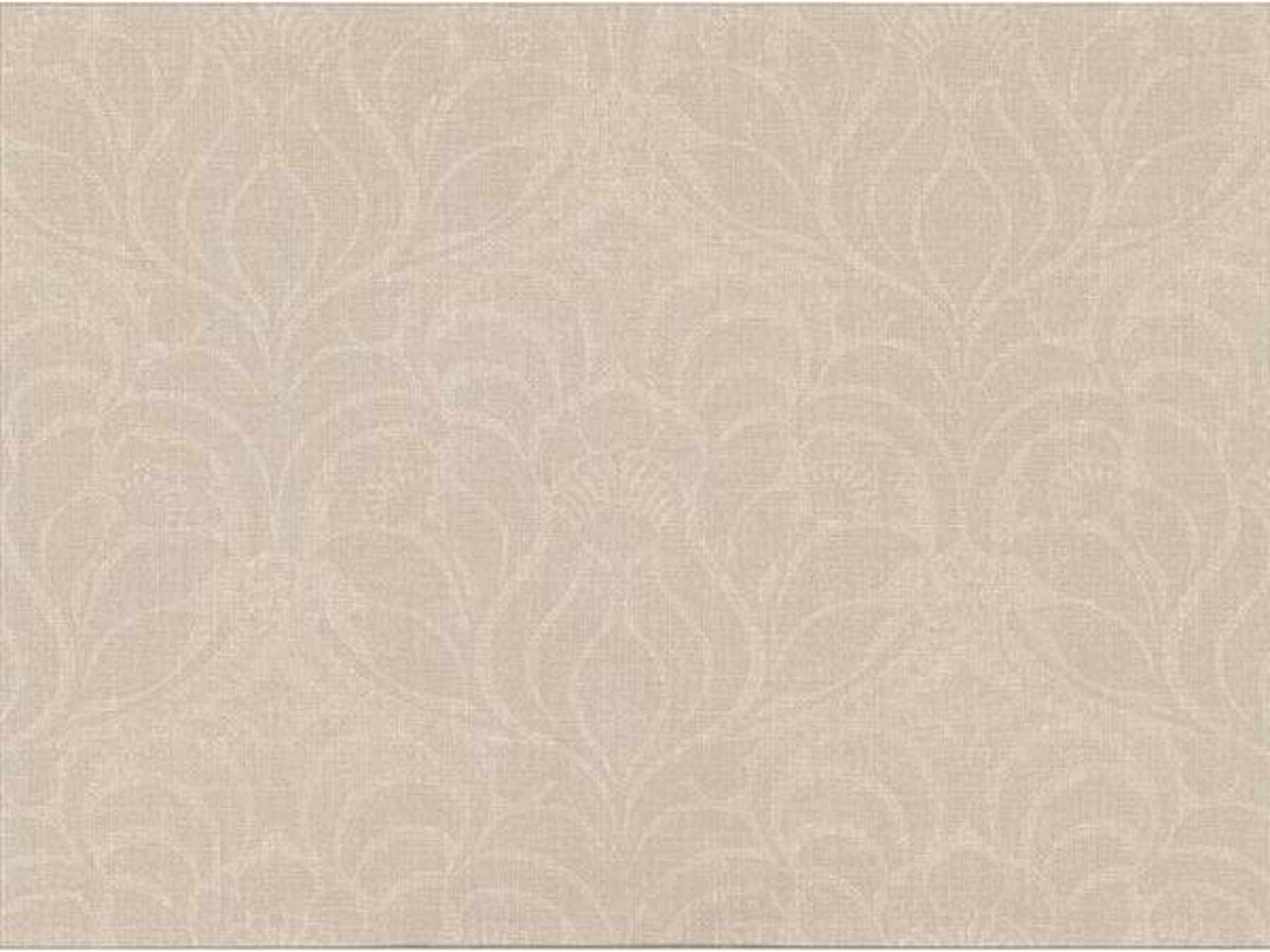 Warner Textures Sandor Cream Damask Wallpaper