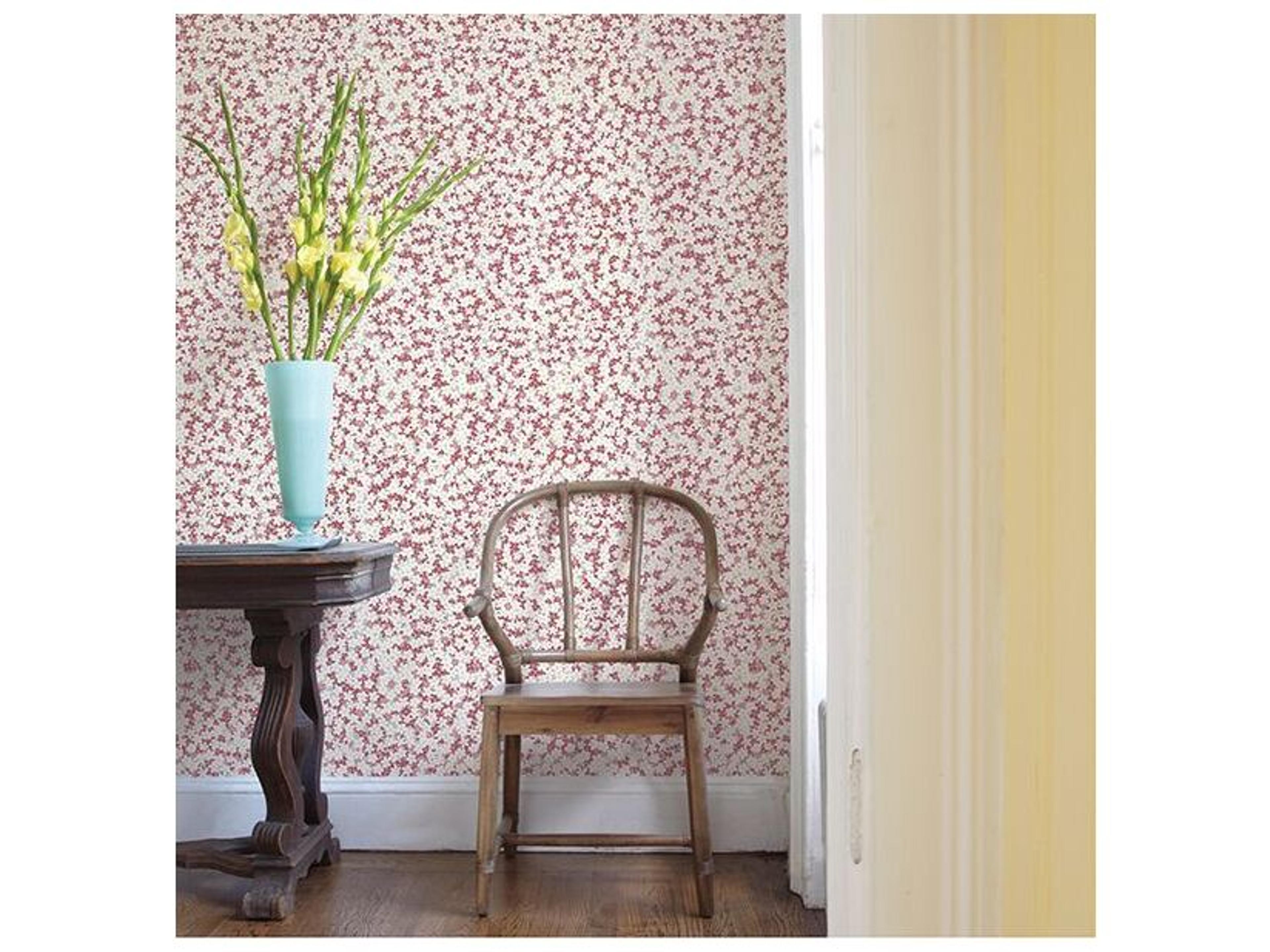 Brewster Home Fashions A-street Prints Giverny Pink Miniature Floral Wallpaper