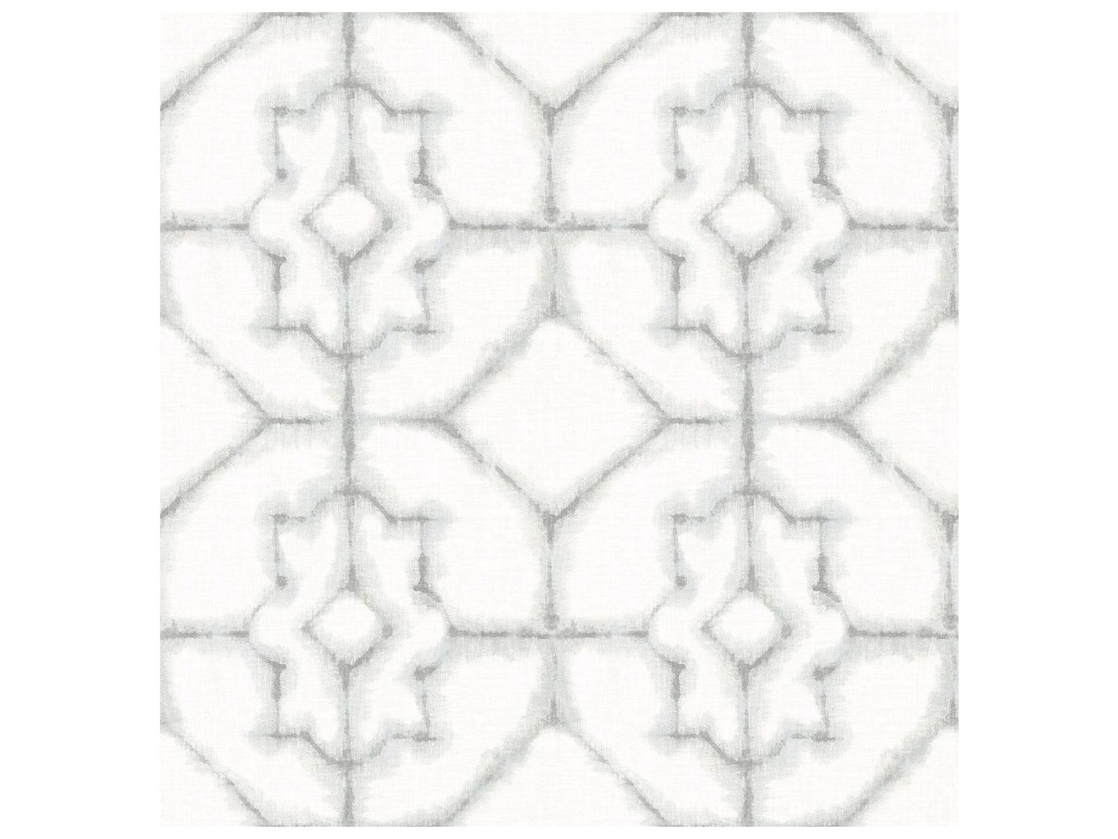A-street Prints Verandah Grey Shibori Wallpaper