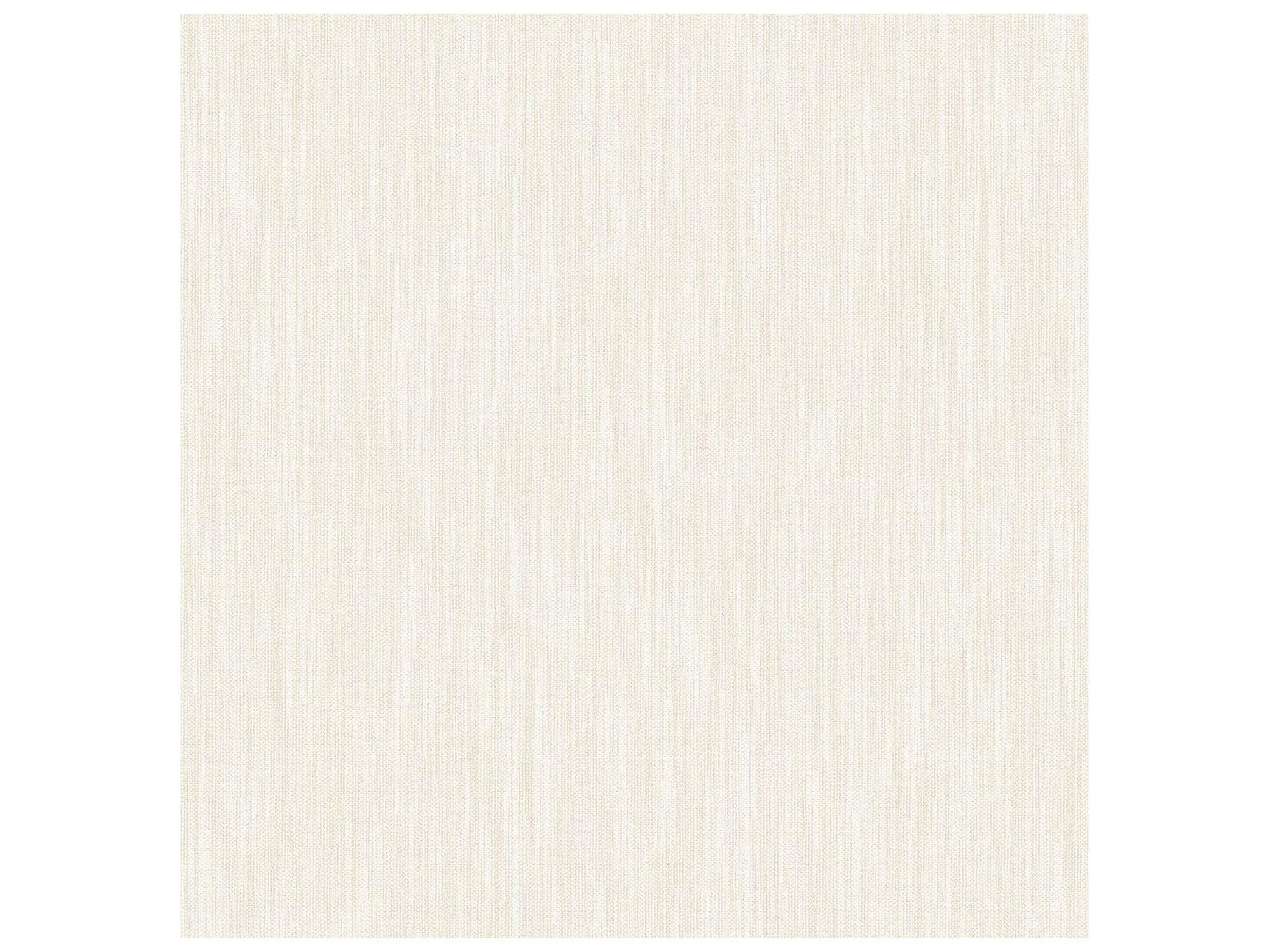 A-street Prints Chenille Off-White Faux Linen Wallpaper