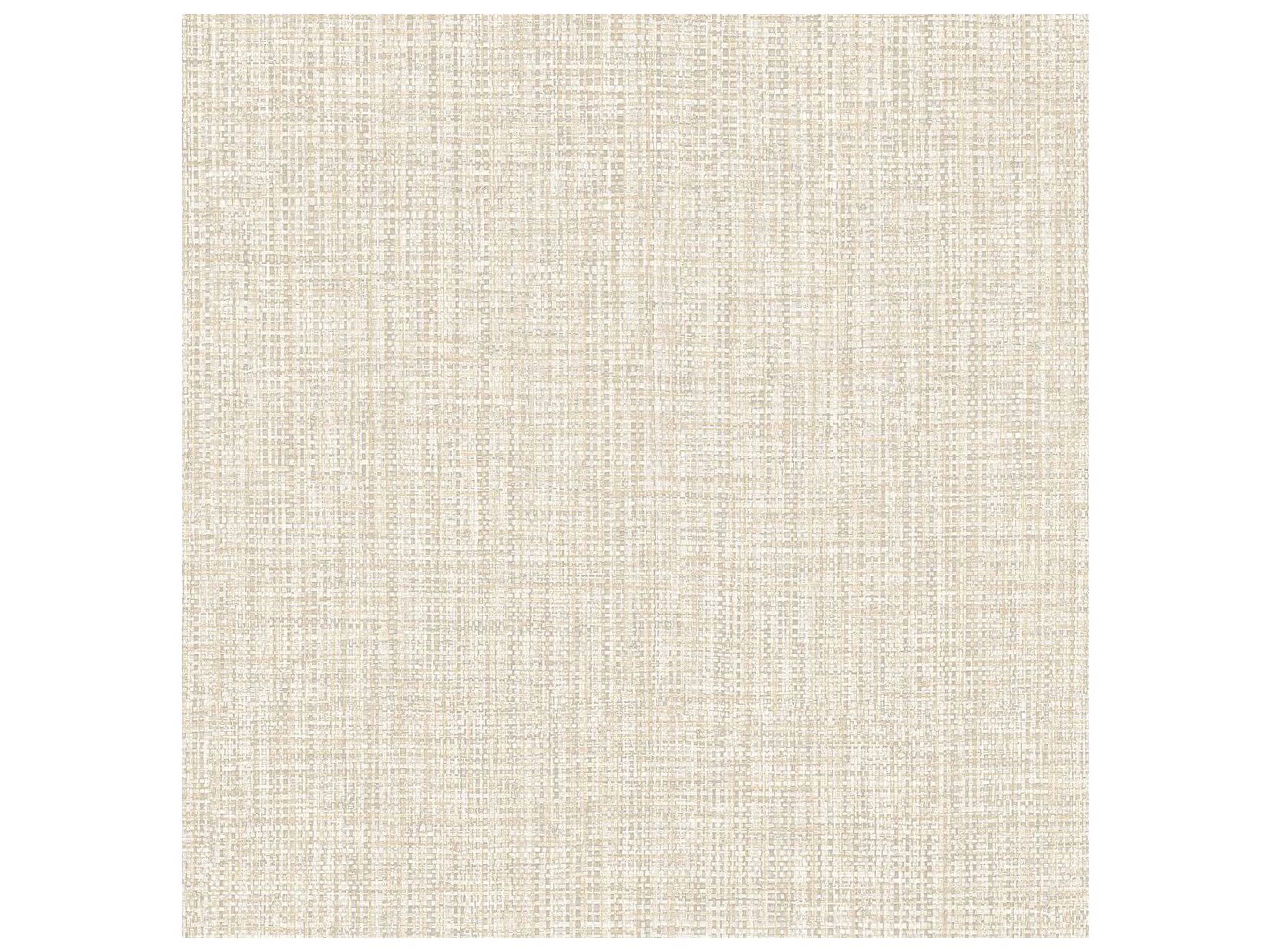 Alchemy Rattan Beige Woven Wallpaper with Gold Highlights