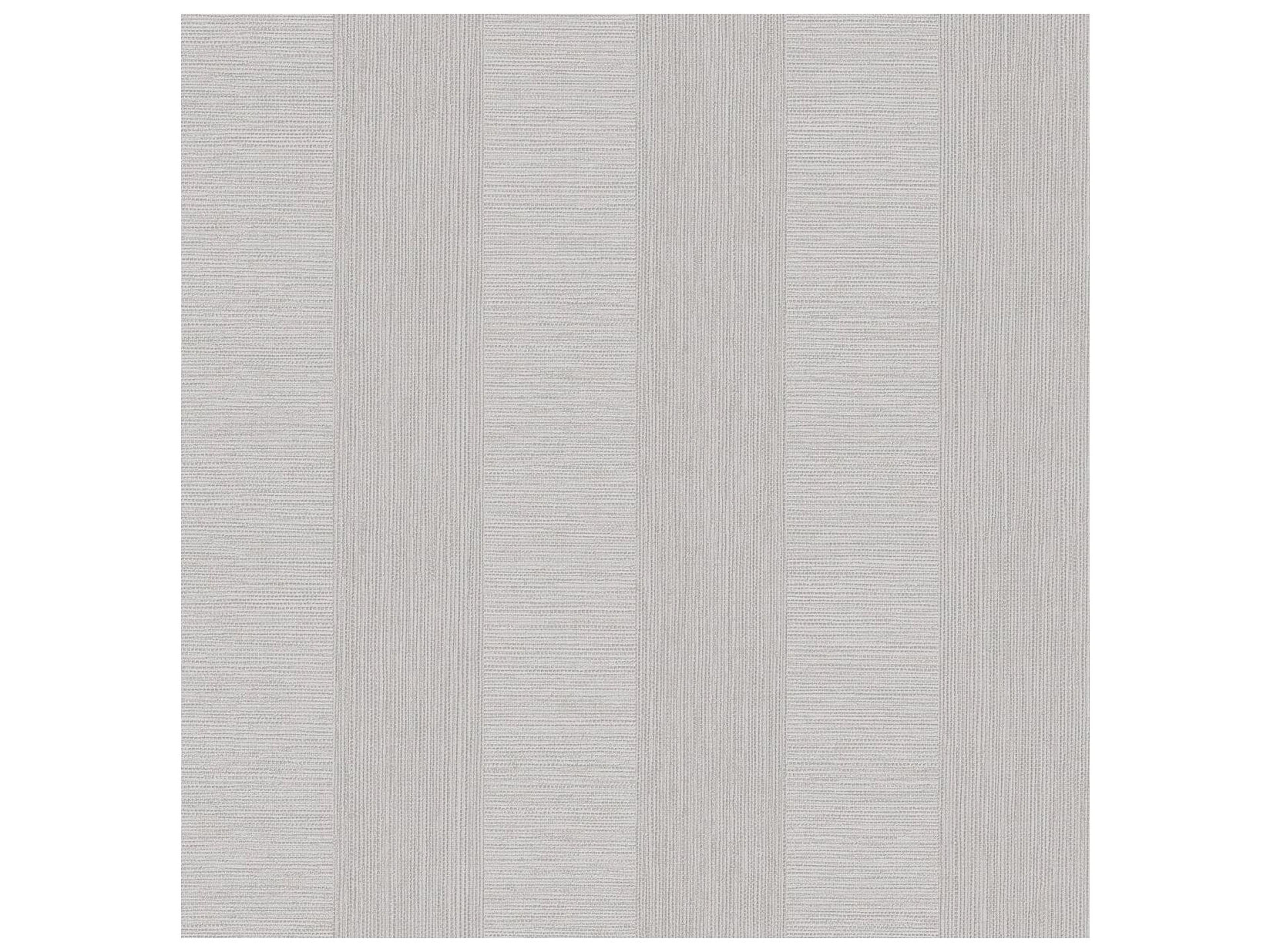 A-street Prints Intrepid Light Grey Faux Grasscloth Stripe Wallpaper