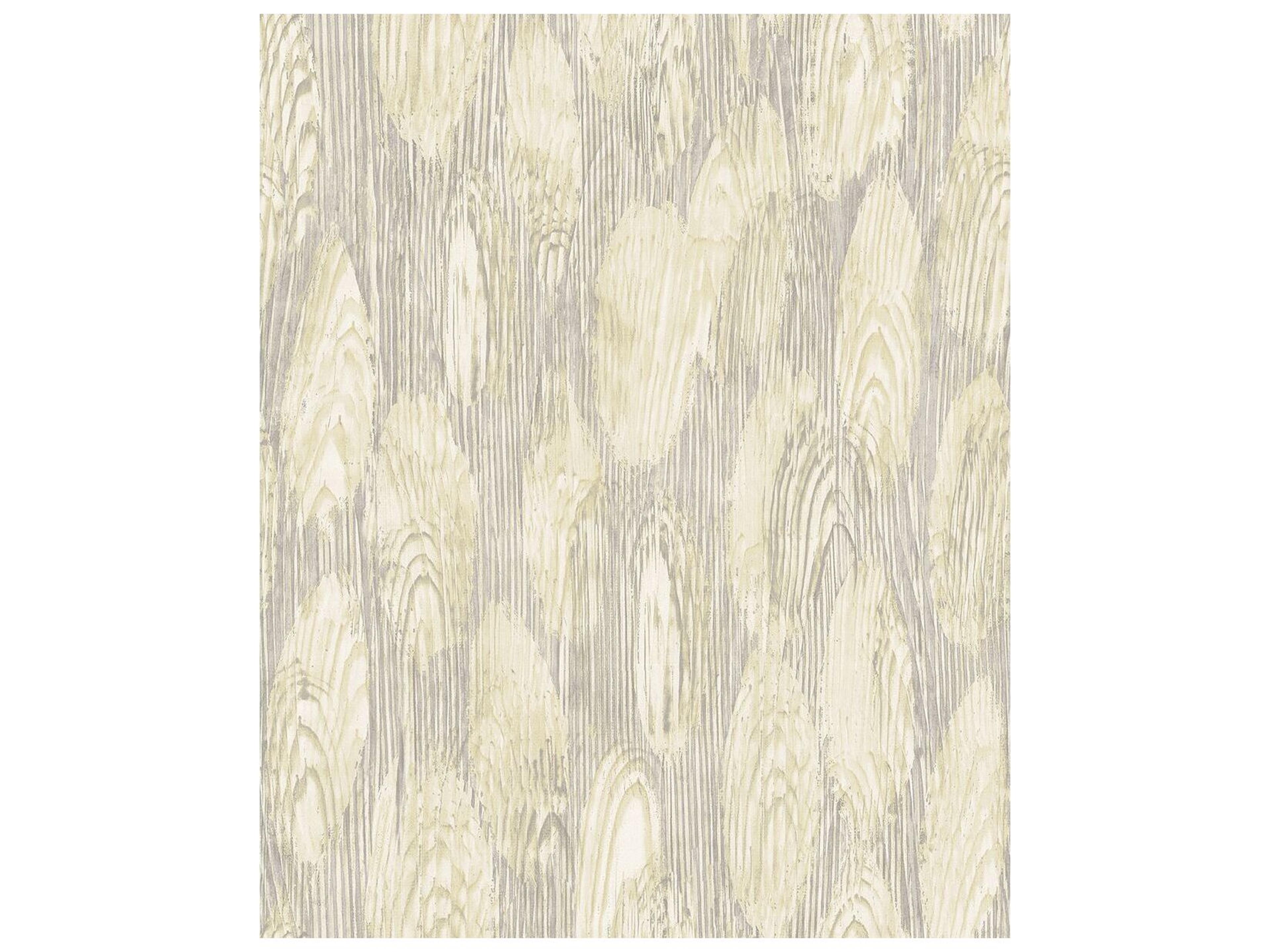 Monolith Light Yellow Abstract Wood Wallpaper Alchemy Collection