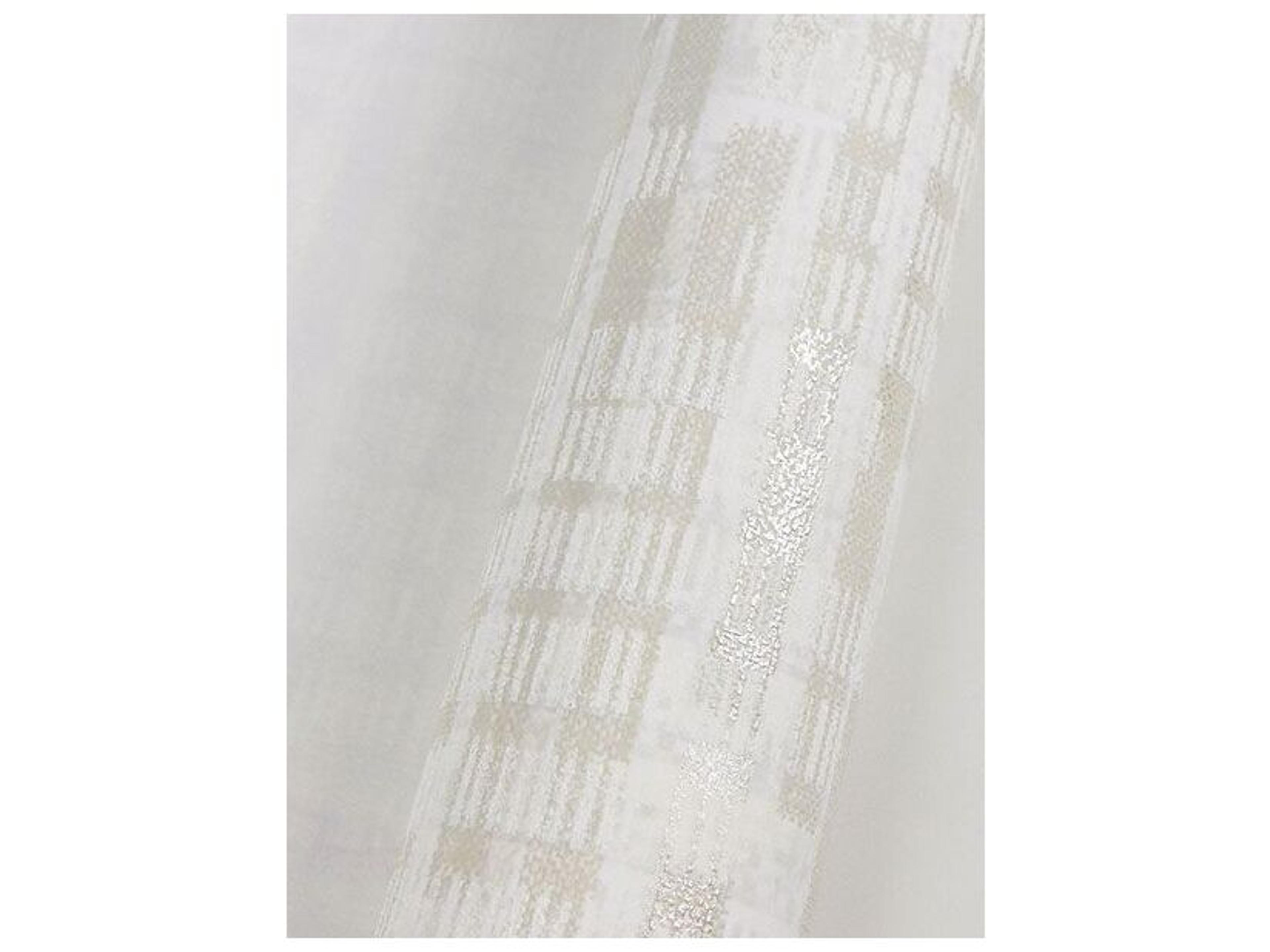 Brewster Home Fashions Riva Clarice Cream Distressed Faux Linen Wallpaper