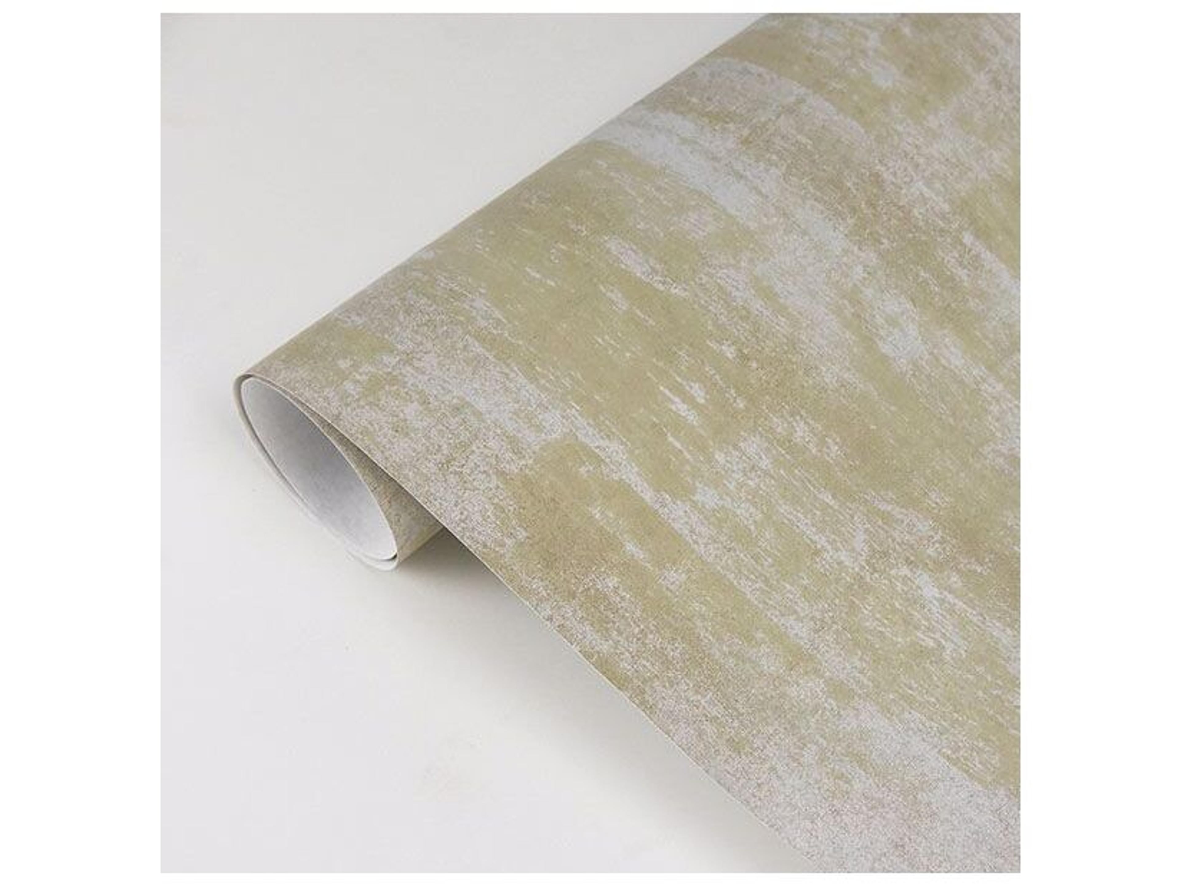 Brewster Home Fashions Riva Pollit Champagne Distressed Texture Wallpaper