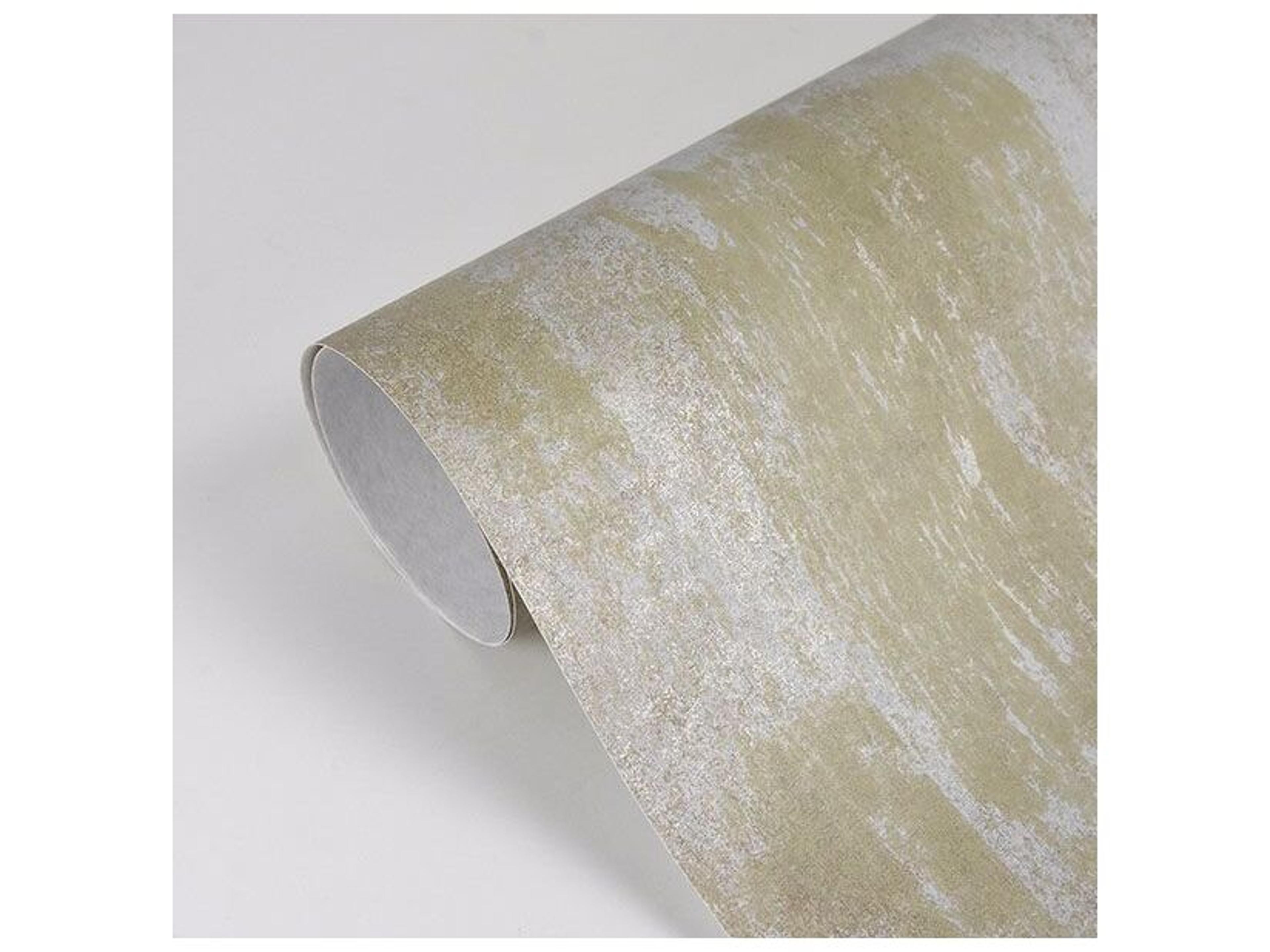 Brewster Home Fashions Riva Pollit Champagne Distressed Texture Wallpaper