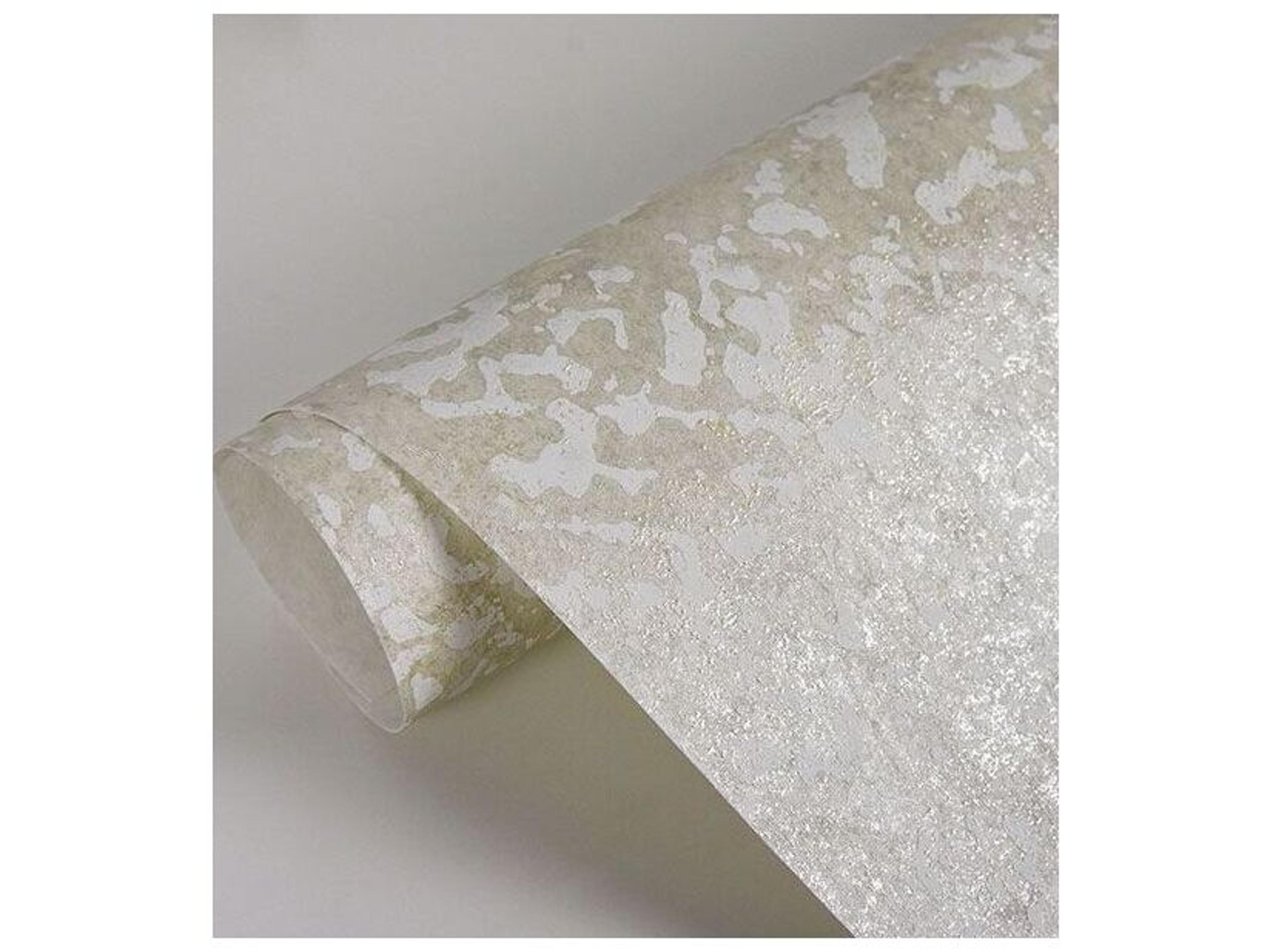 Brewster Home Fashions Riva Everdene Platinum Abstract Texture Wallpaper