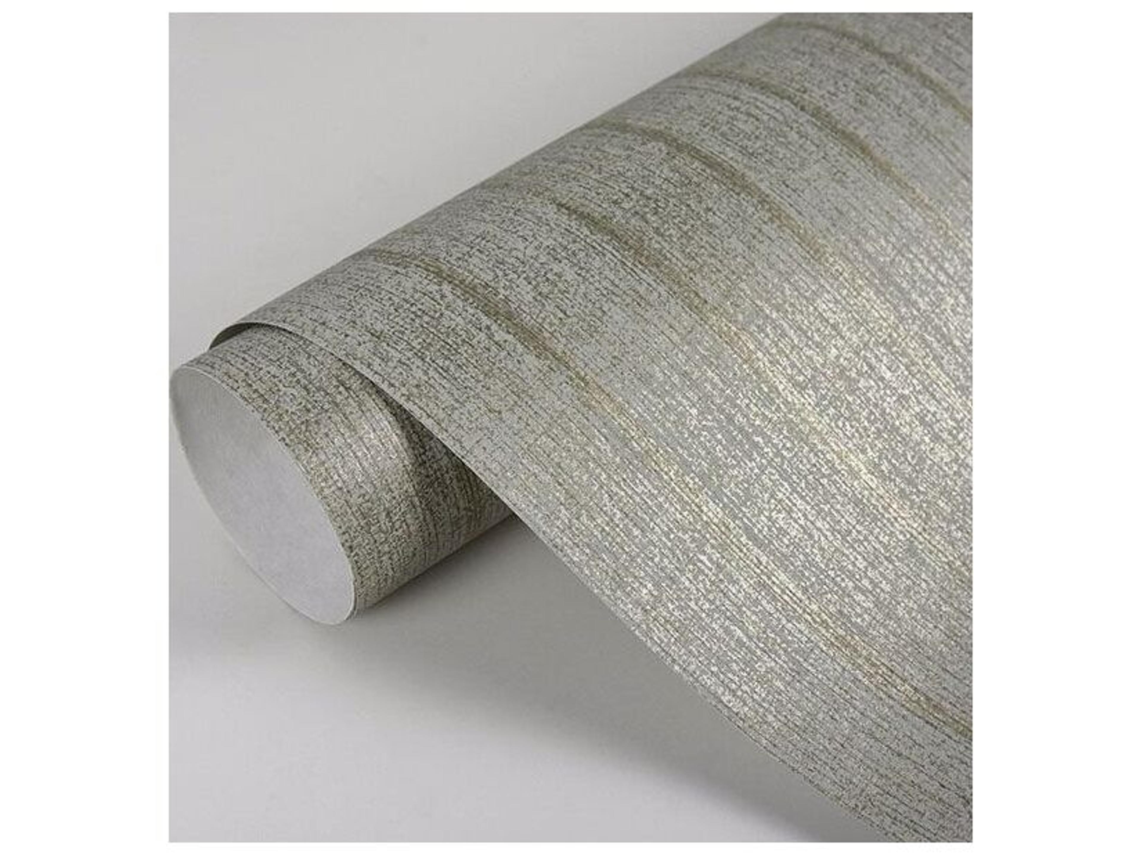 Brewster Home Fashions Riva Ramona Gold Stripe Texture Wallpaper