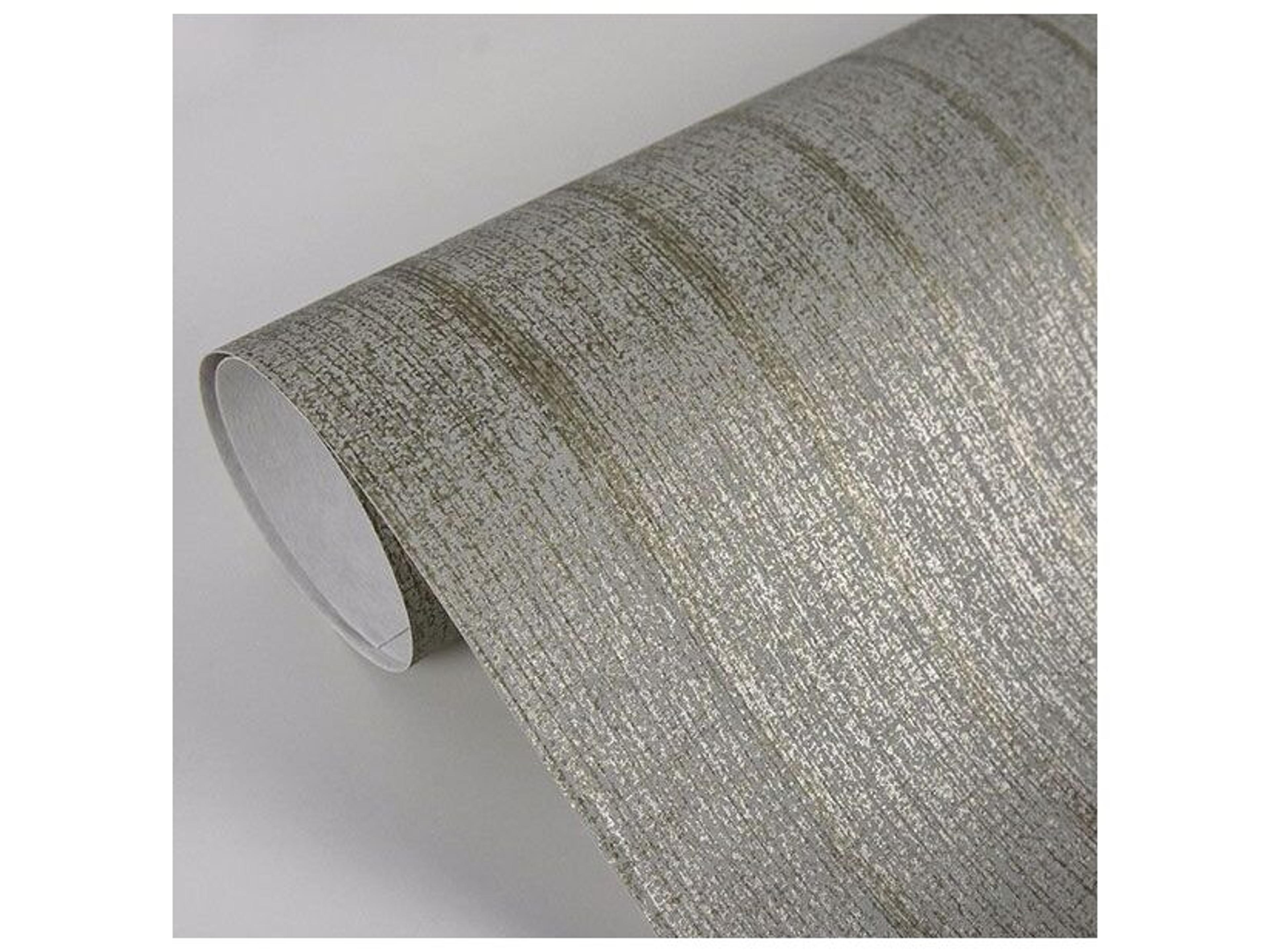 Brewster Home Fashions Riva Ramona Gold Stripe Texture Wallpaper