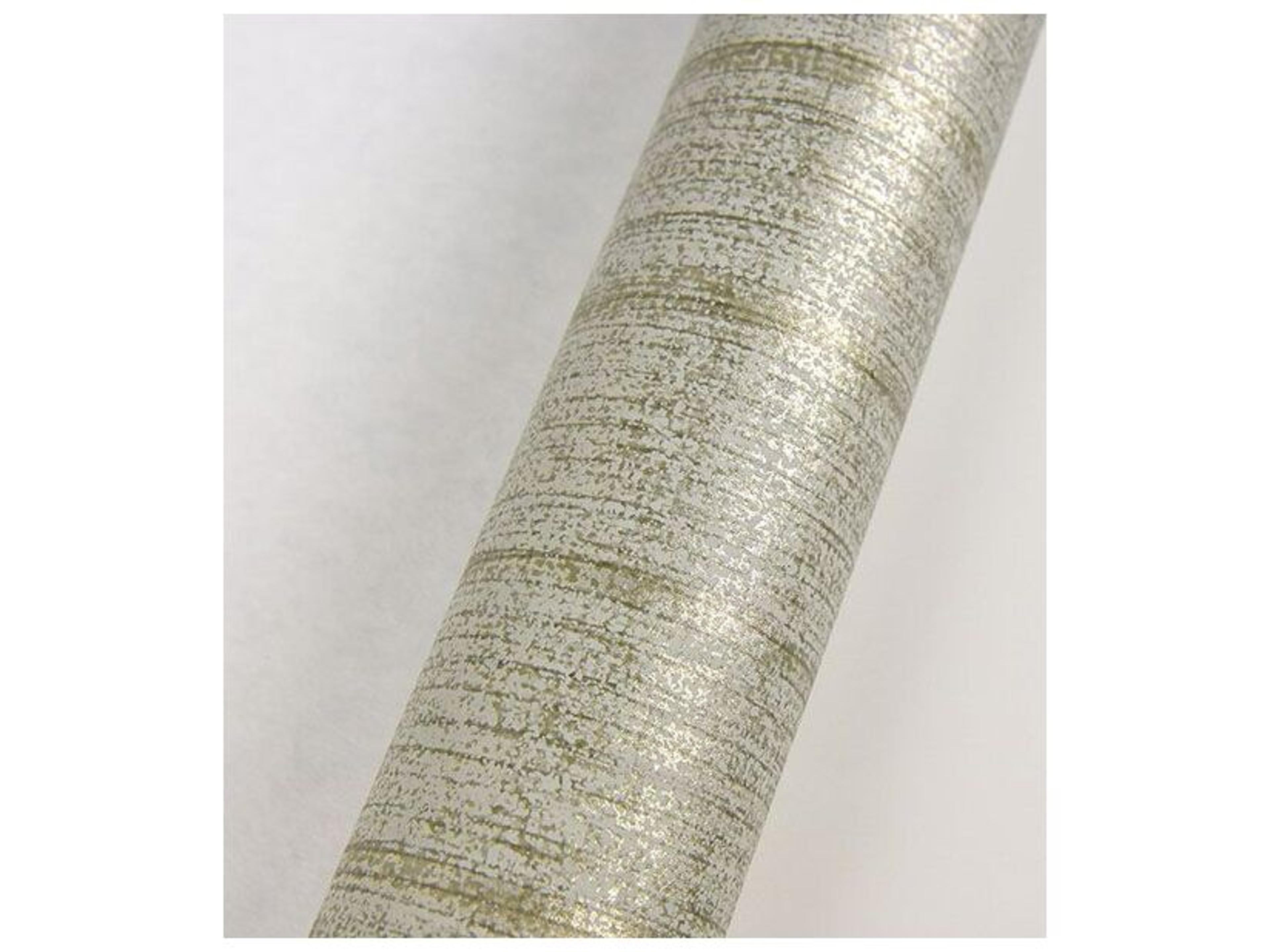 Brewster Home Fashions Riva Ramona Gold Stripe Texture Wallpaper