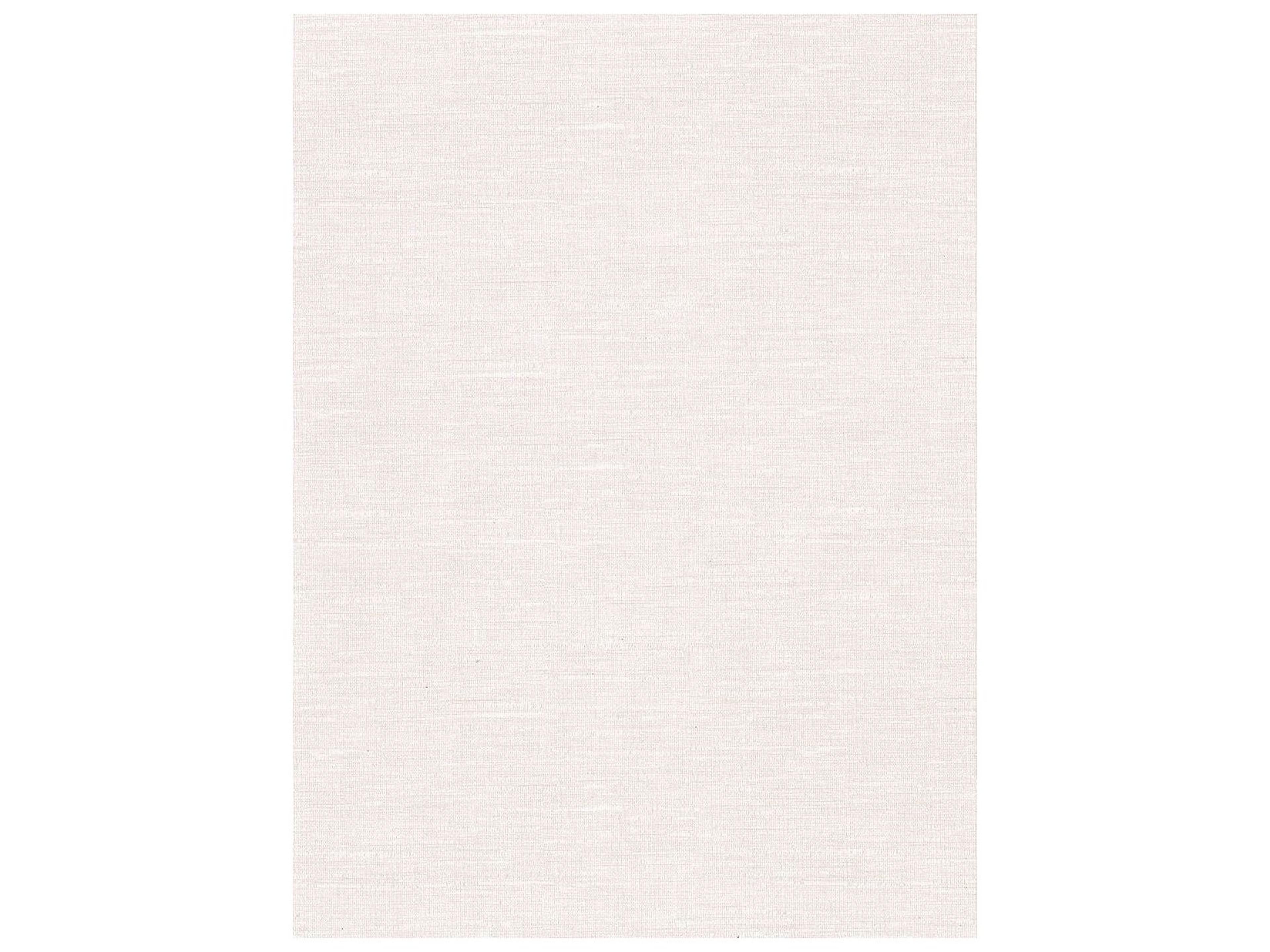 Warner Parker Cream Faux Linen Wallpaper