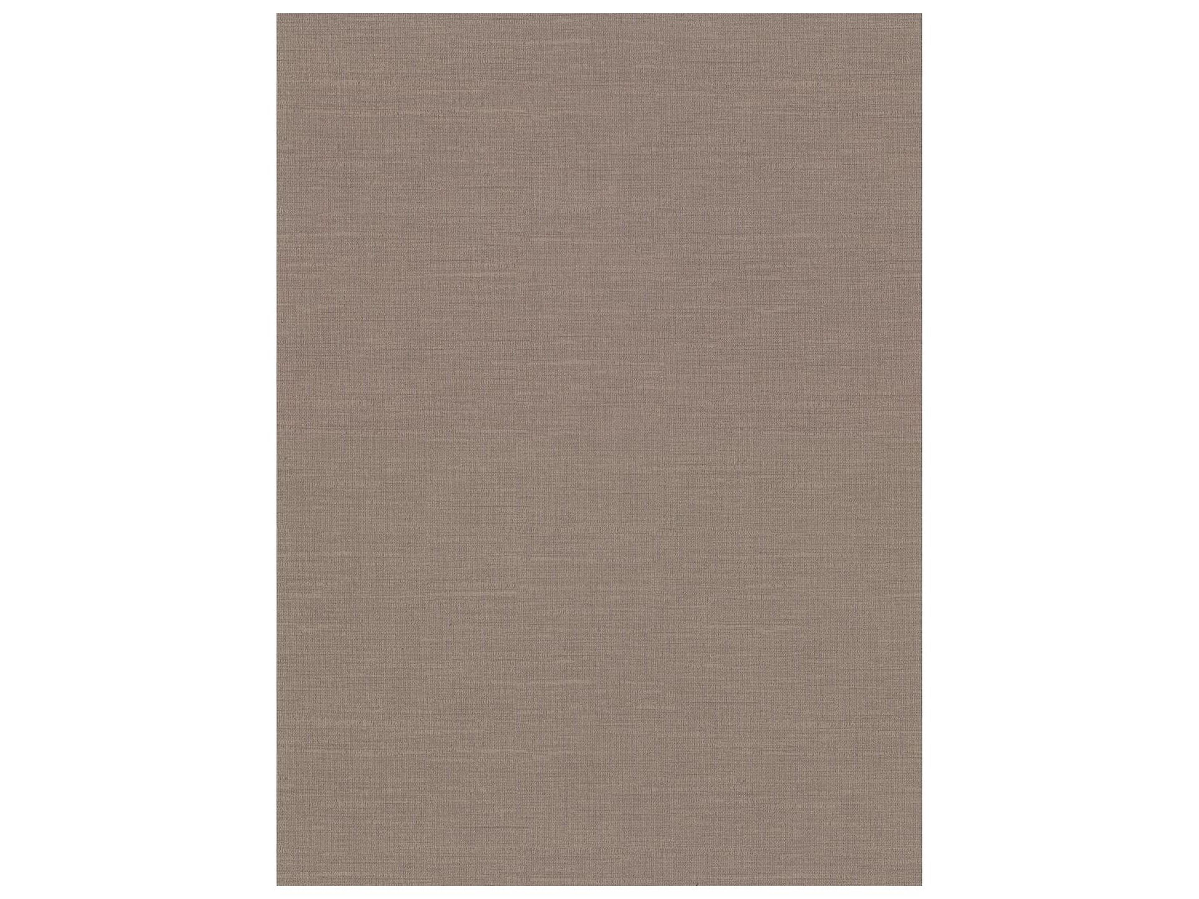 Warner Parker Brown Faux Linen Wallpaper