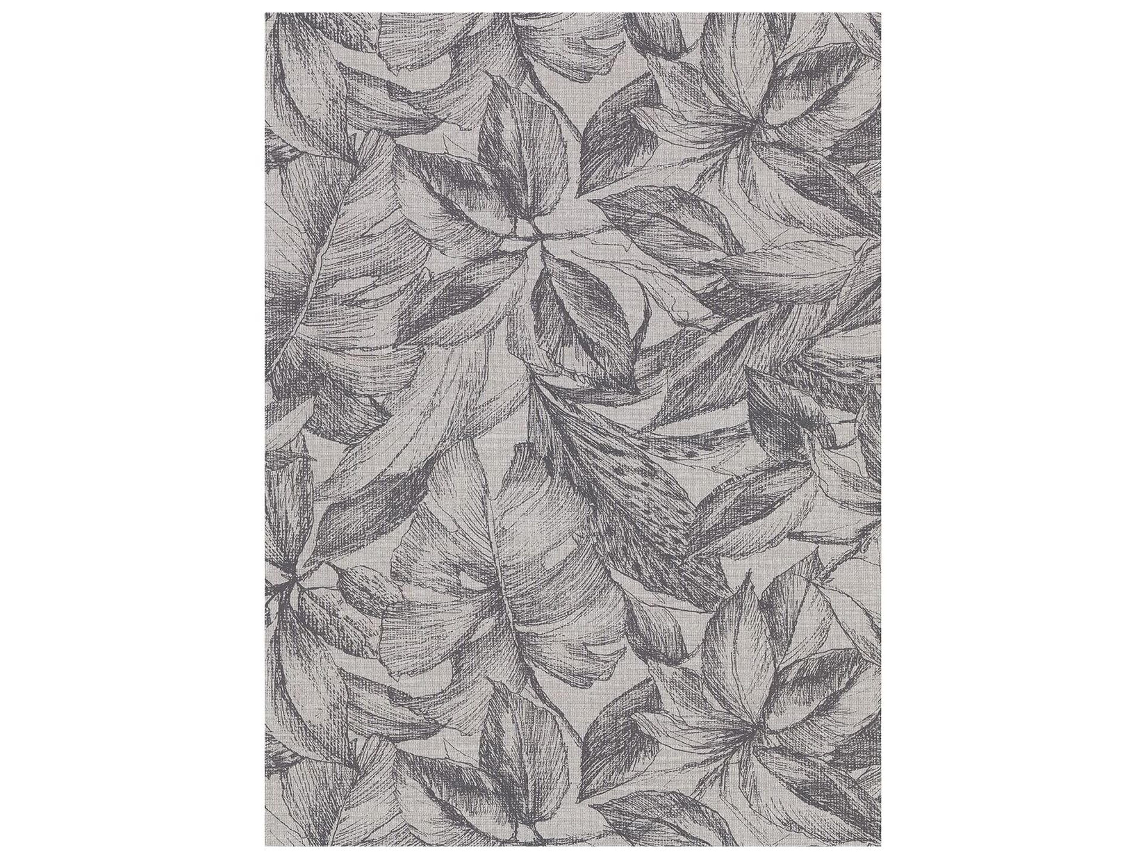 Warner Simone Grey Tropical Wallpaper