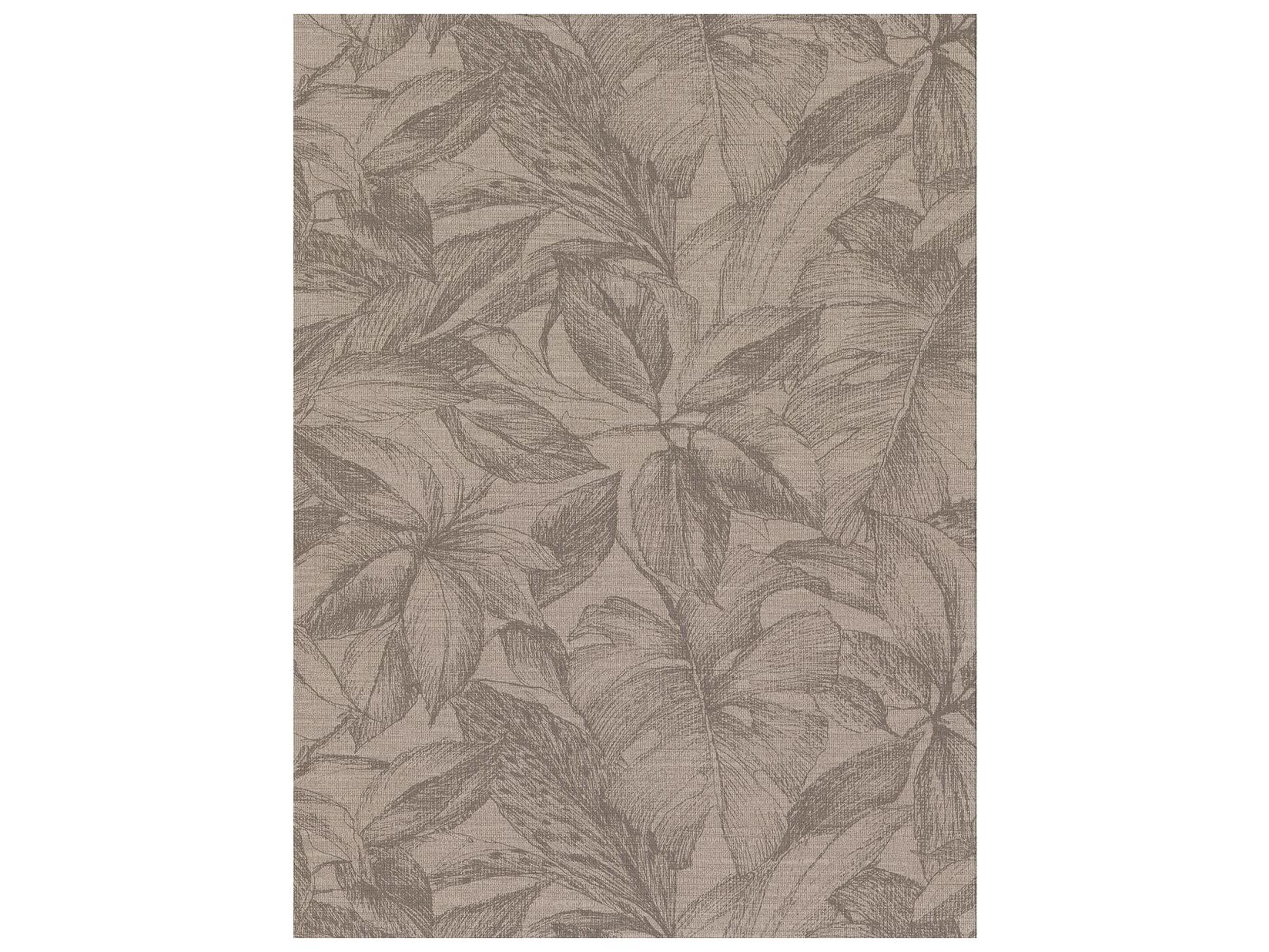 Warner Simone Light Brown Tropical Wallpaper